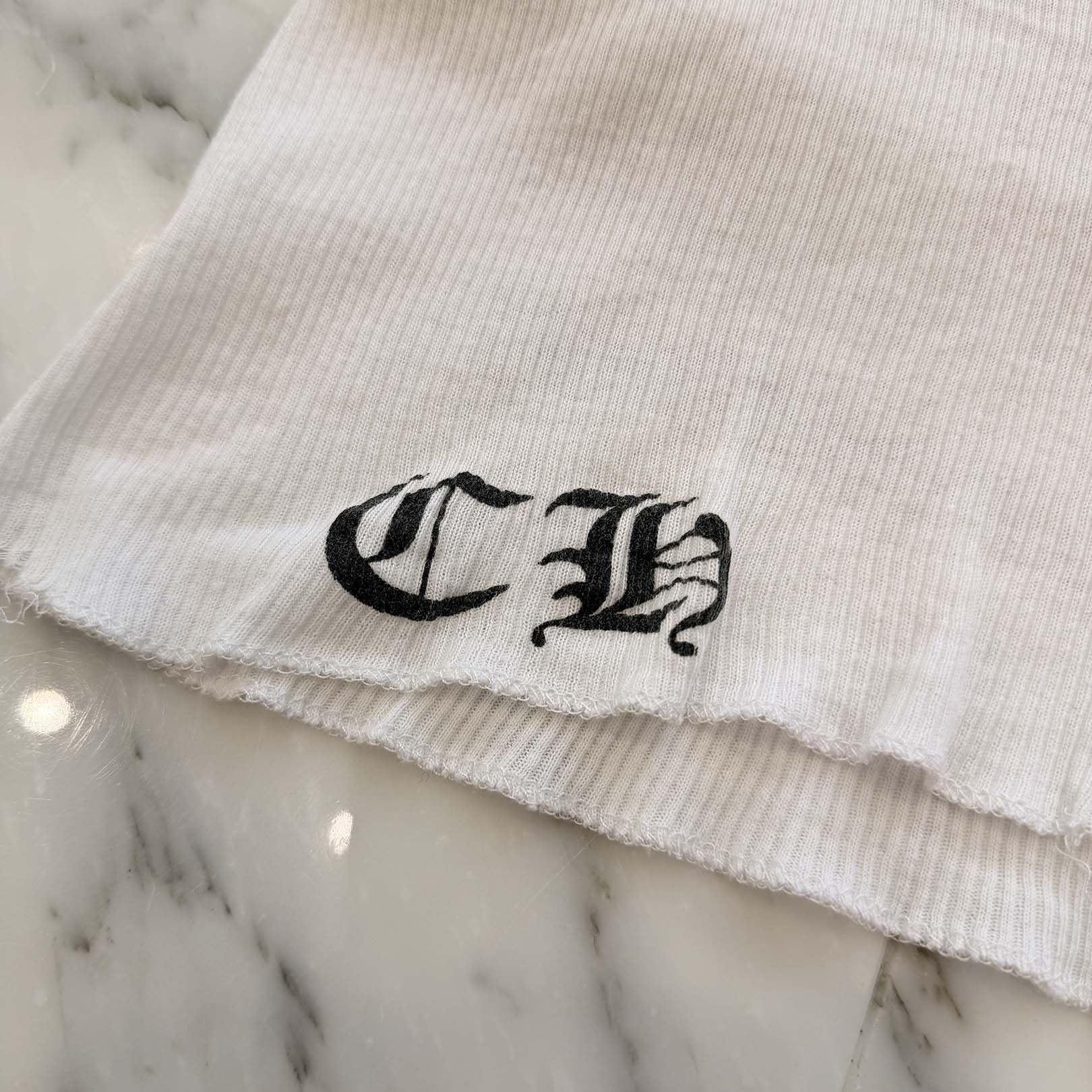 CHROME HEARTS CH Plus Block Print Tank Top Size S クロムハーツ CHプラス ブロックプリント タンクトップ サイズS