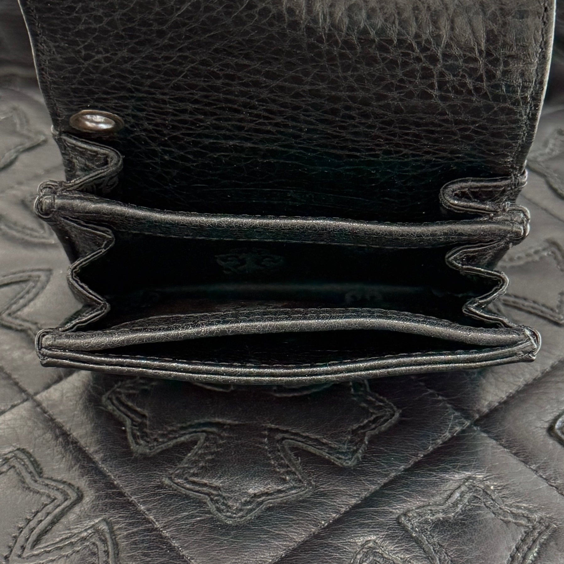 CHROME HEARTS CH Plus Tiny Wallet Card Case クロムハーツ CHプラス