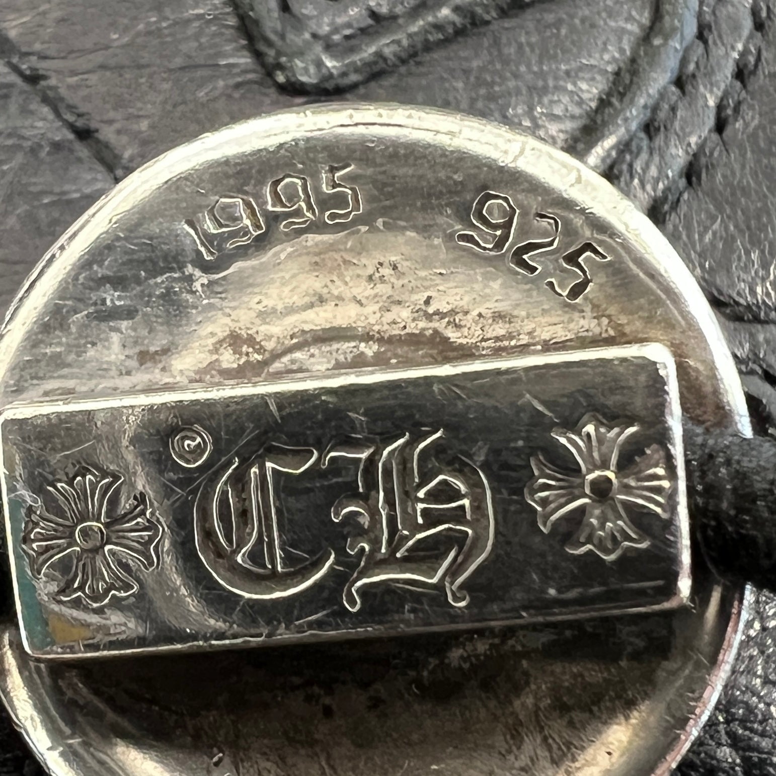 CHROME HEARTS CROSS BALL HAIR BAND クロムハーツ クロスボール ヘア