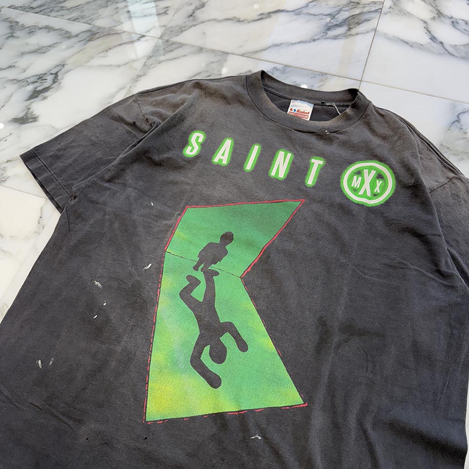 SAINT Mxxxxxx 2025AW SAINT X Tee SM-HR1-0000-015 Size XL セントマイケル セイント エックス Tシャツ サイズXL