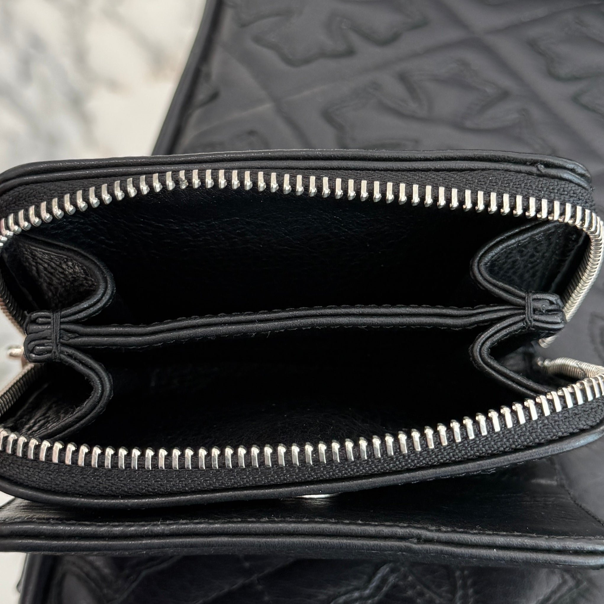 CHROME HEARTS Square Zip Bill Wallet クロムハーツ スクエアジップ ビルウォレット