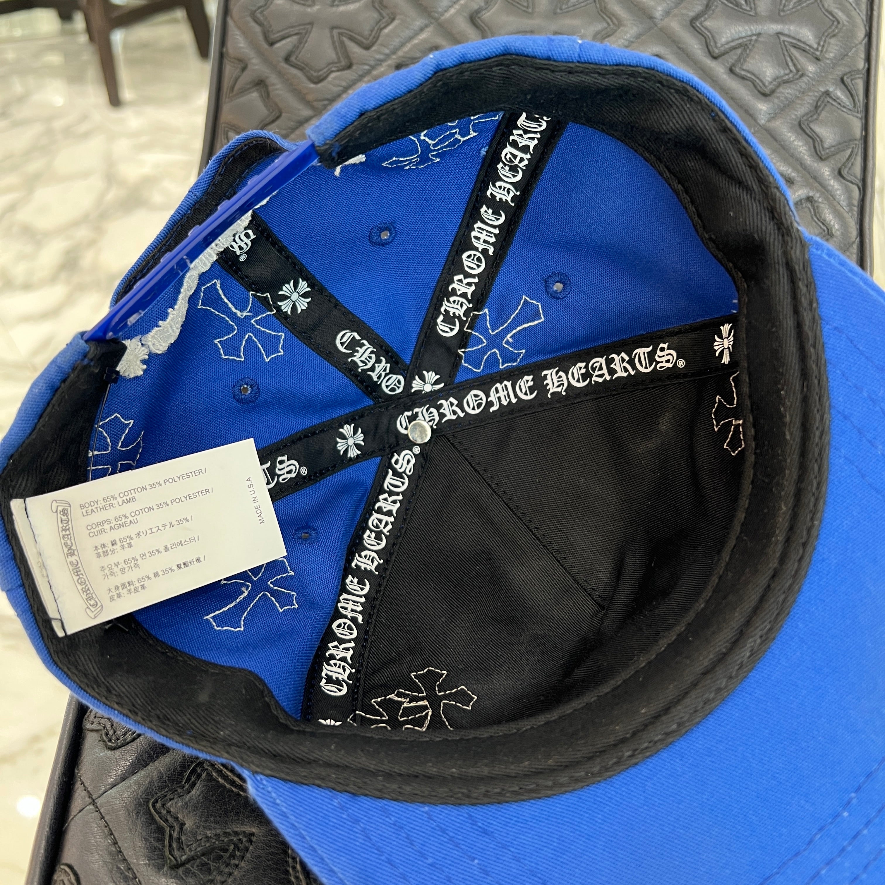 CHROME HEARTS Cemetery Cross Patch Trucker Cap Size ONE SIZE（53-60）クロムハーツ セメタリークロス トラッカーキャップ サイズ（53-60）