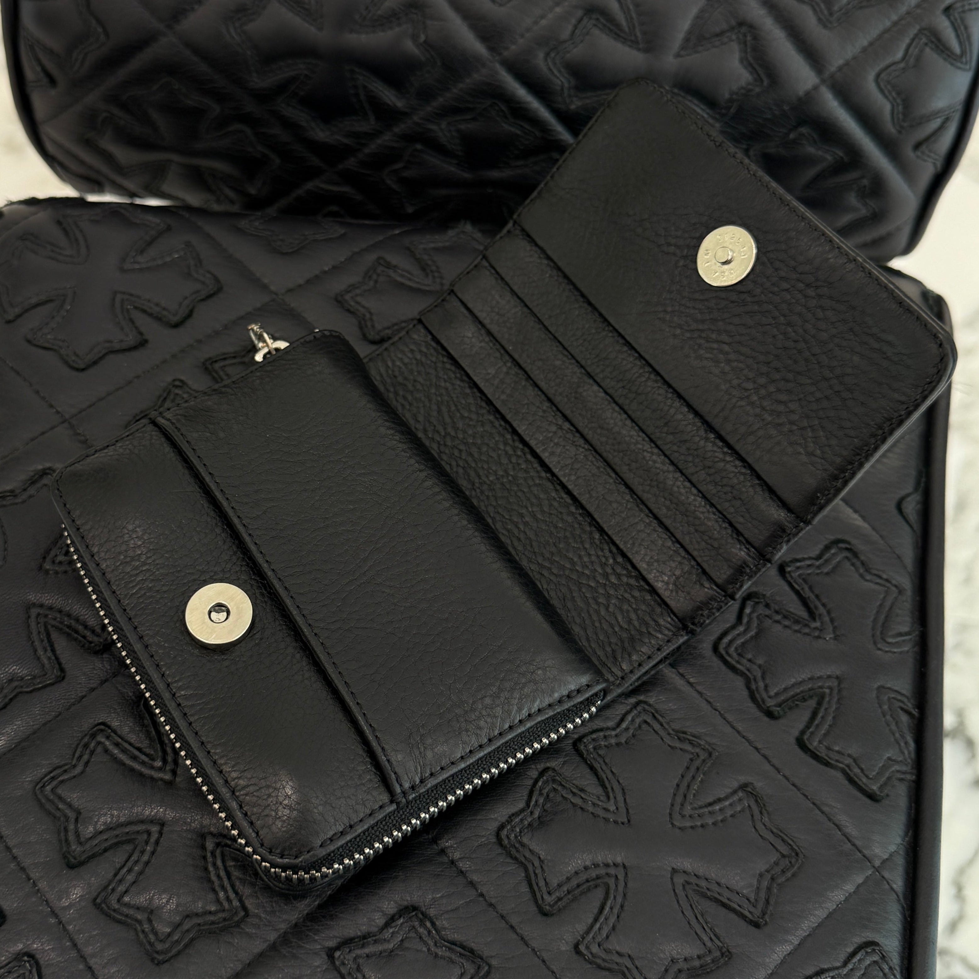 CHROME HEARTS Square Zip Bill Wallet クロムハーツ スクエアジップ ビルウォレット