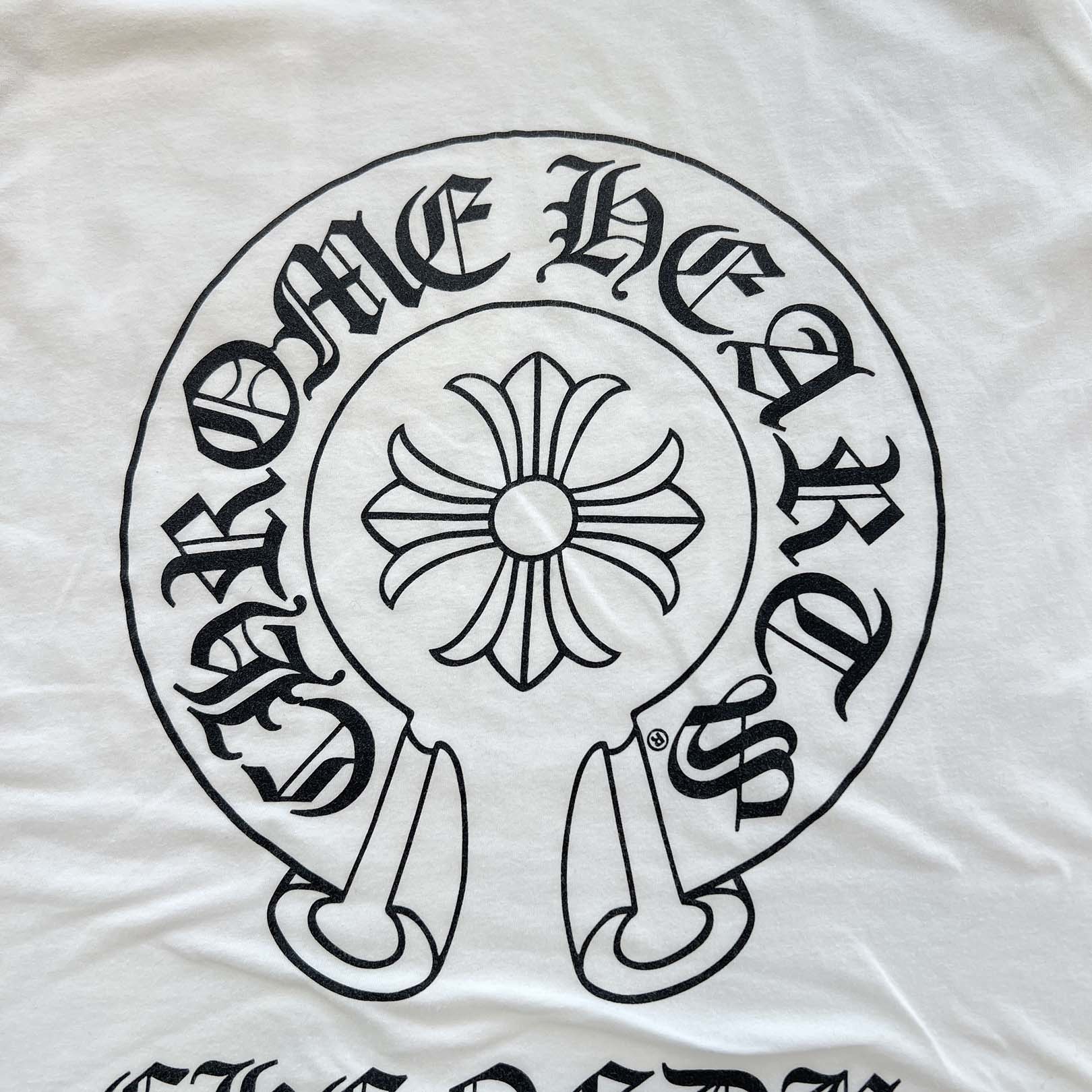 CHROME HEARTS Chengdu Limited Back Horseshoe Tee Size L クロムハーツ チェンドゥ限定 バックホースシュー Tシャツ サイズL