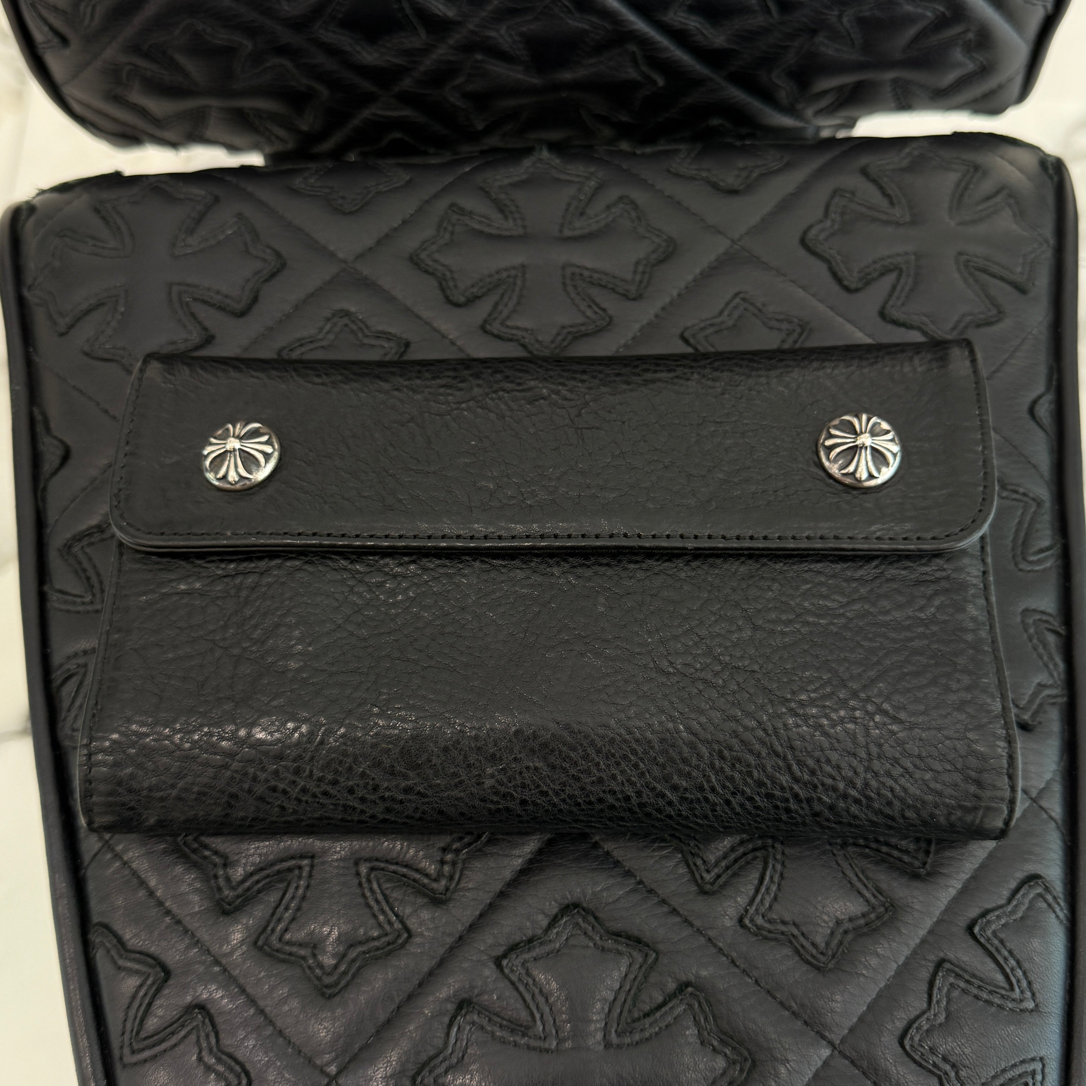 CHROME HEARTS Wave Cross Ball Wallet クロムハーツ ウェーブクロスボール ウォレット