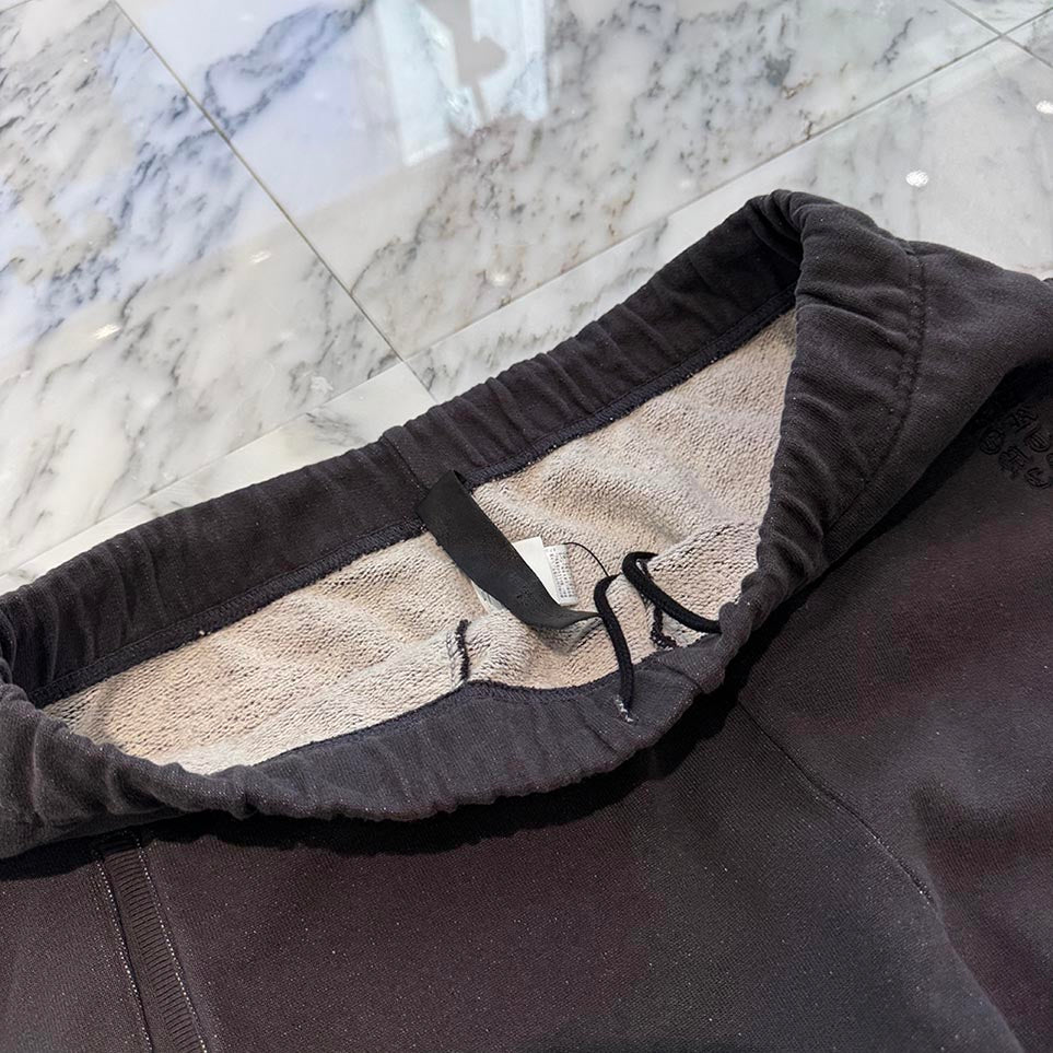 CHROME HEARTS Y NOT Vertical Logo Embroidery Sweat Long Pants Size L クロムハーツ ワイノット ヴァーティカルロゴ 刺繍 スウェットロングパンツ サイズL