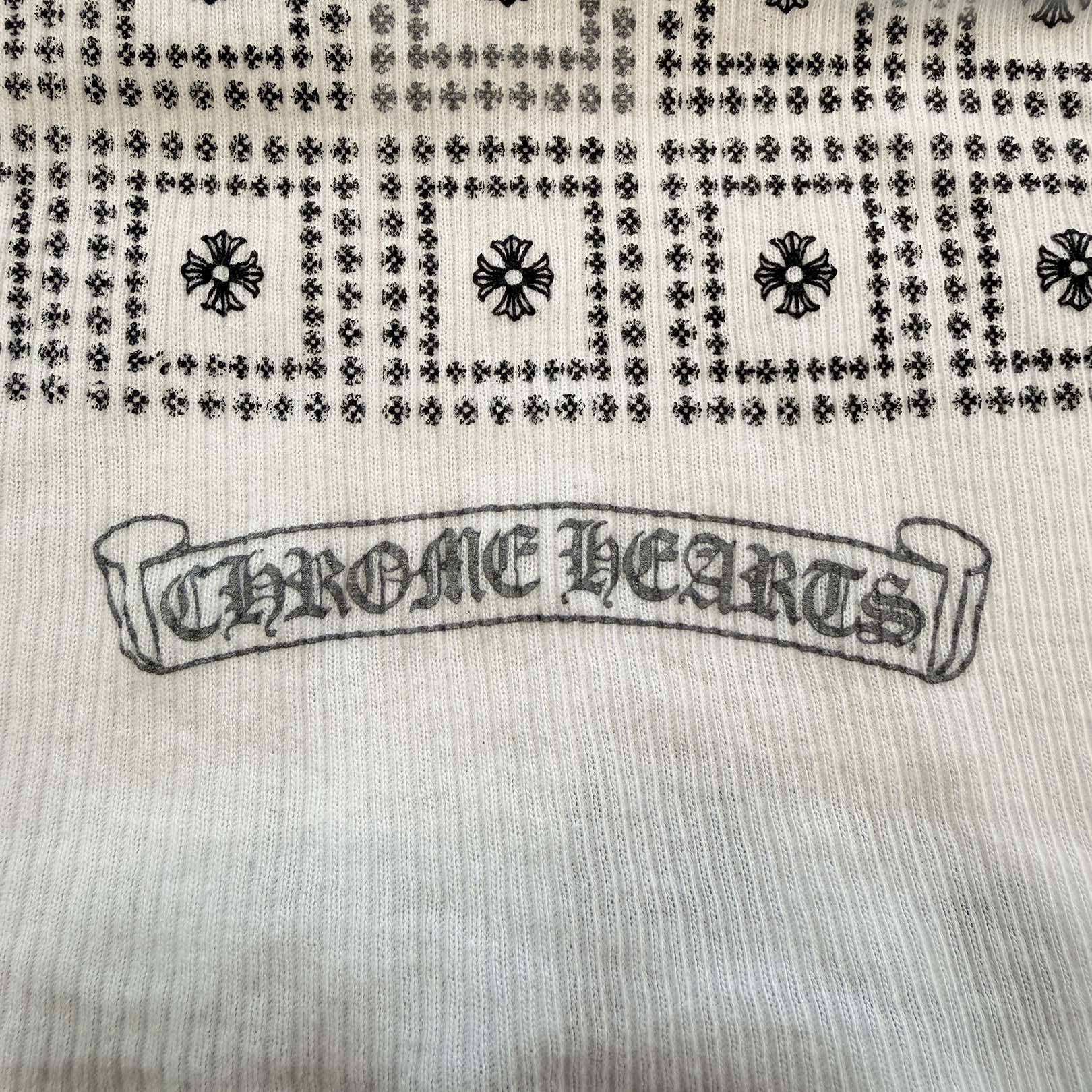 CHROME HEARTS CH Plus Block Print Tank Top Size S クロムハーツ CHプラス ブロックプリント タンクトップ サイズS