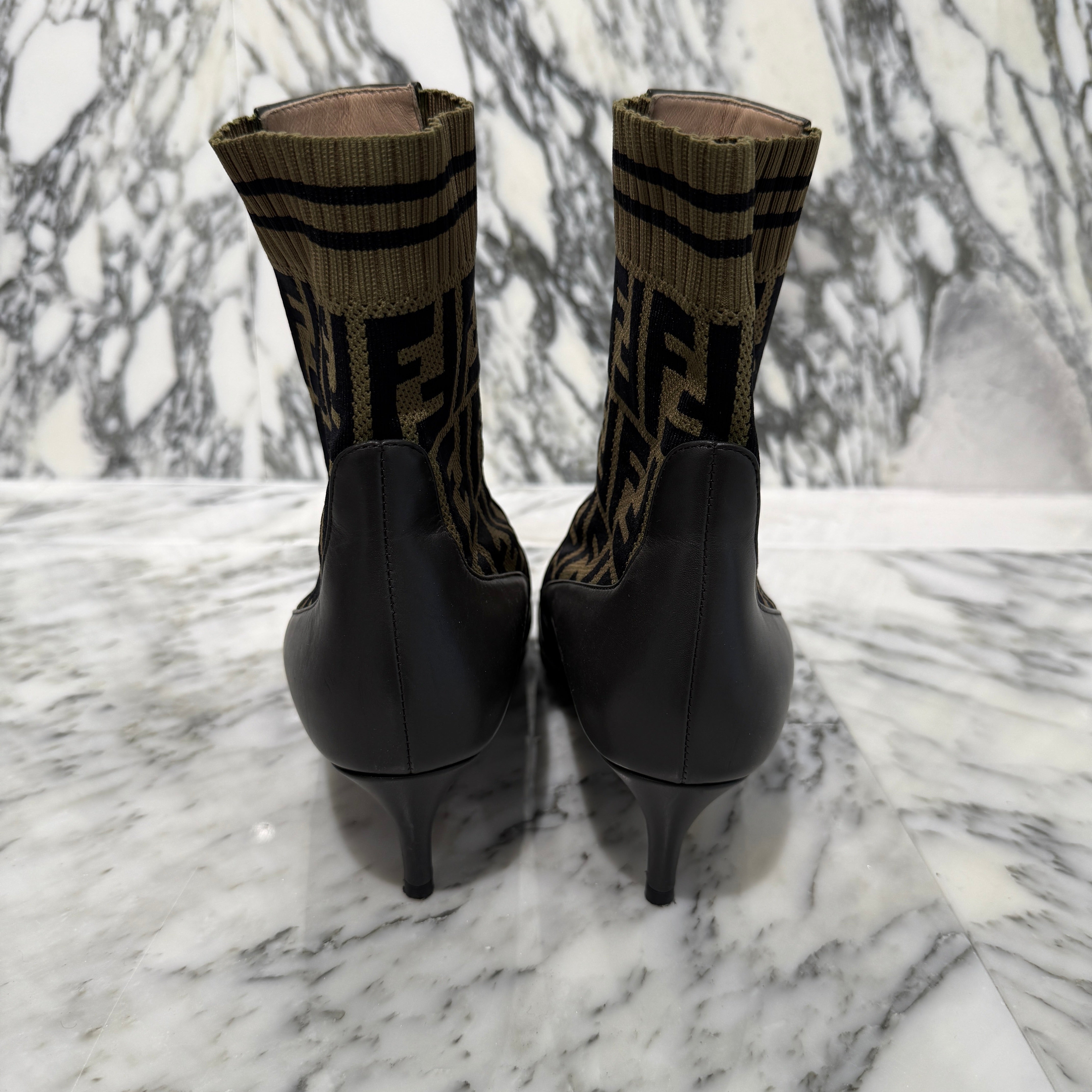 FENDI Zucca Socks Boots Size 36（23cm）フェンディ ズッカ ソックスブーツ サイズ36（23cm）