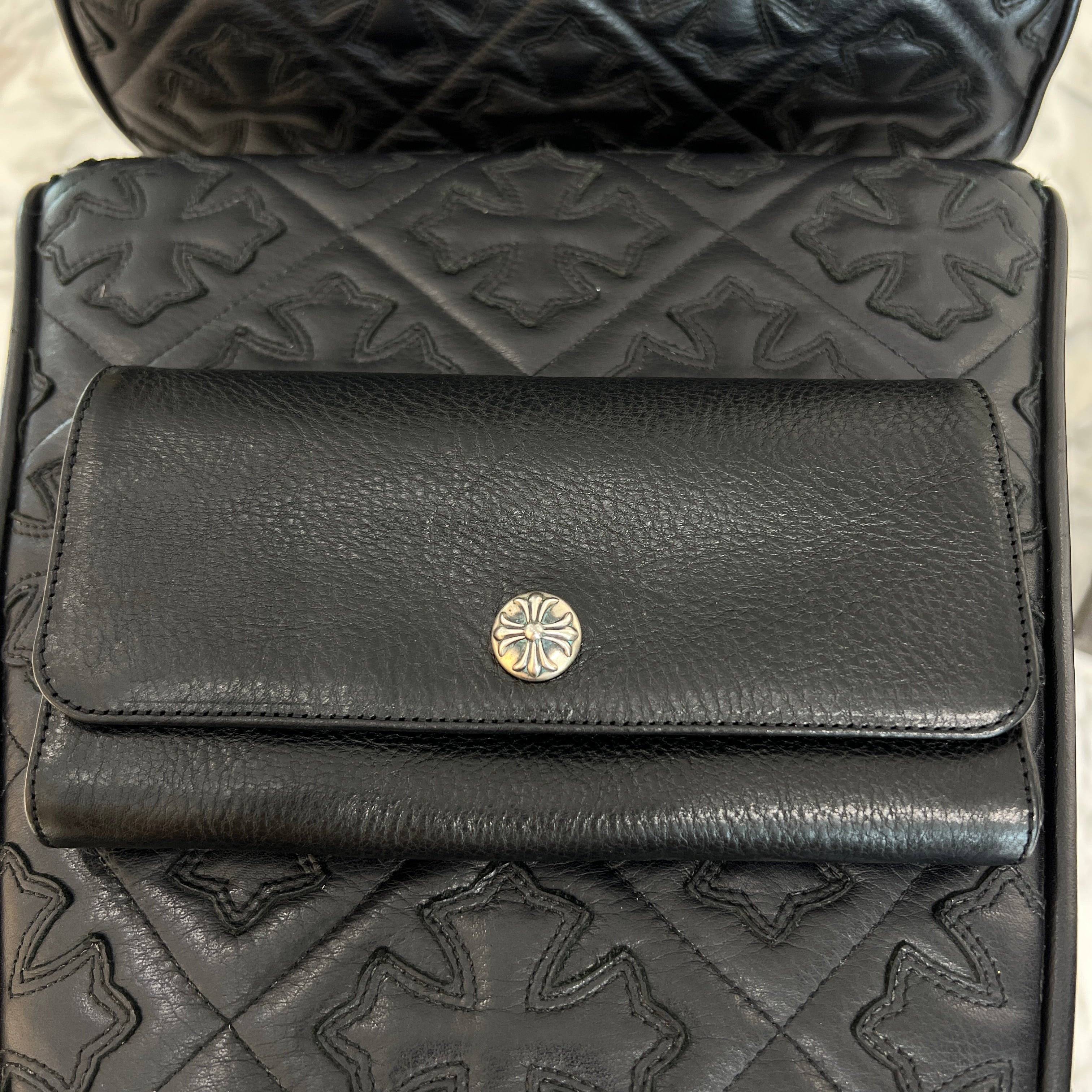 CHROME HEARTS Judy Cross Ball Wallet クロムハーツ ジュディ クロスボール ウォレット