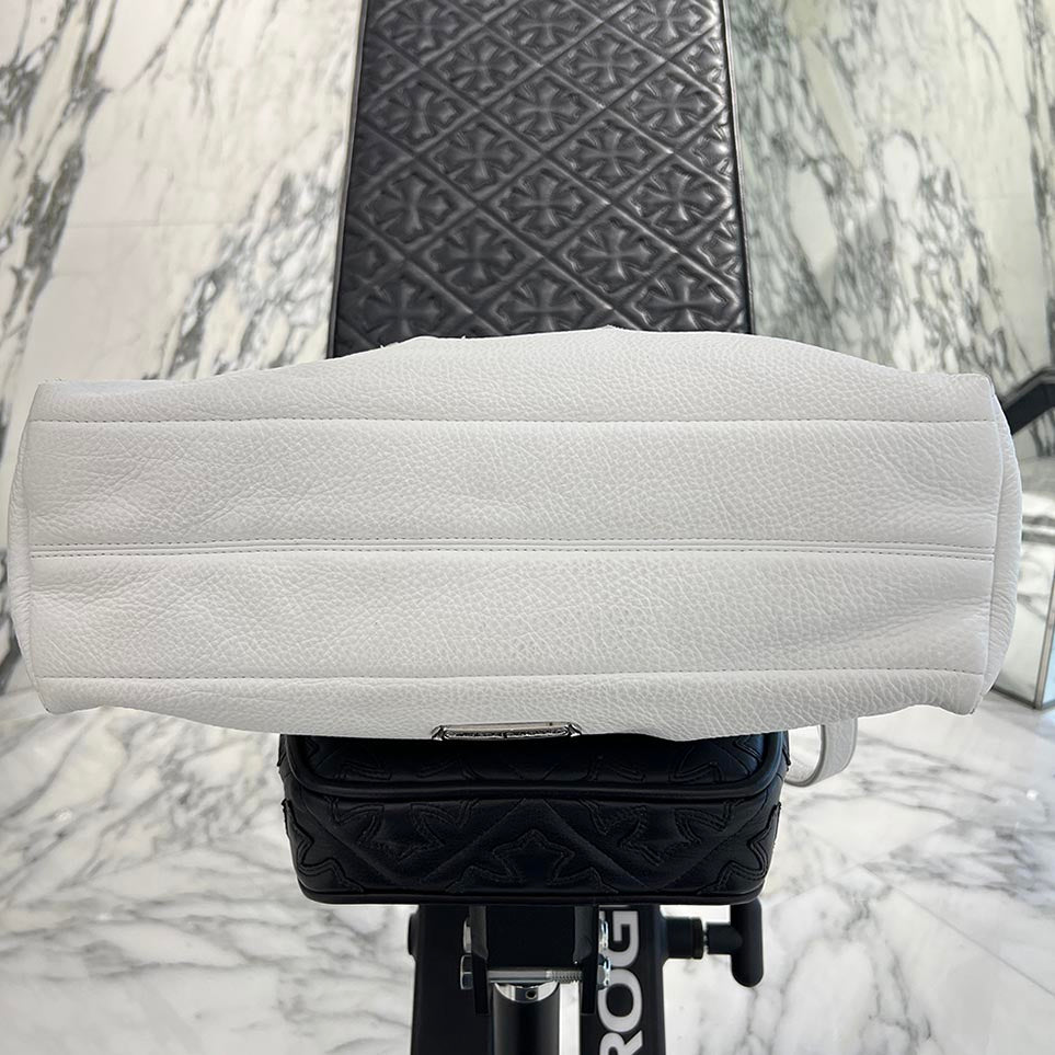 CHROME HEARTS 3 Cemetery Cross Leather Patch Leather Shoulder Bag クロムハーツ 3セメタリークロス レザーパッチ レザーショルダーバッグ