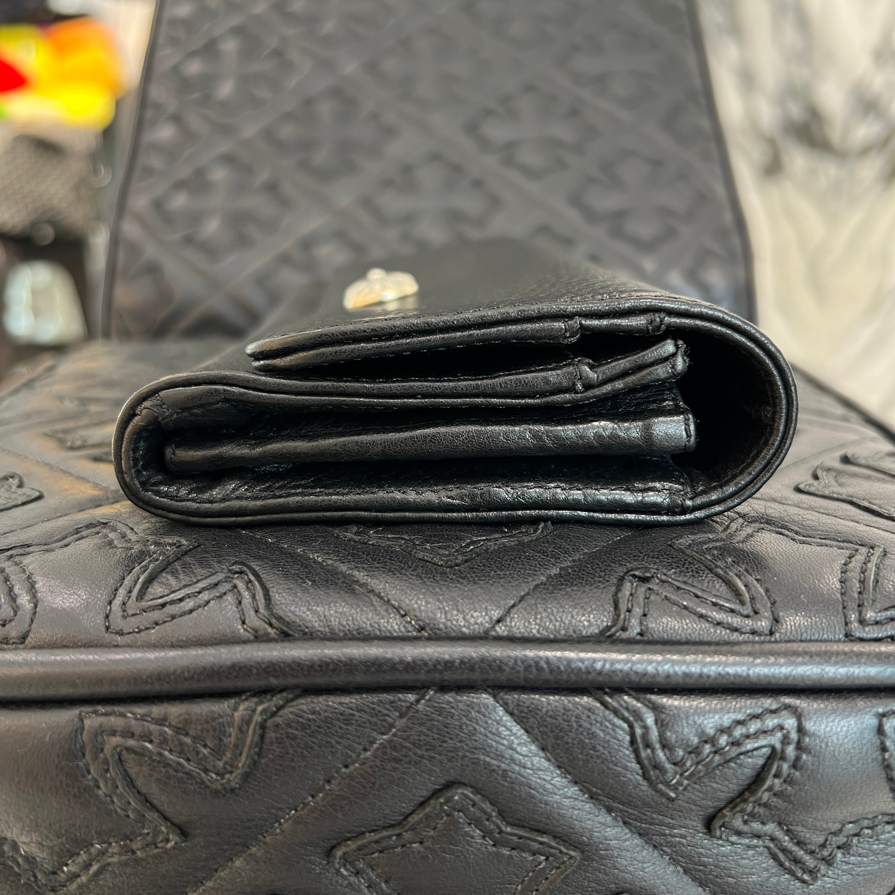 CHROME HEARTS Judy Cross Ball Wallet クロムハーツ ジュディ