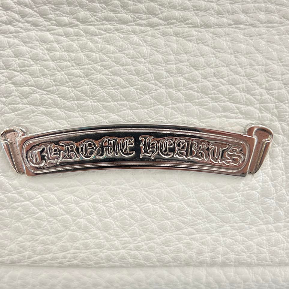 CHROME HEARTS 3 Cemetery Cross Leather Patch Leather Shoulder Bag クロムハーツ 3セメタリークロス レザーパッチ レザーショルダーバッグ