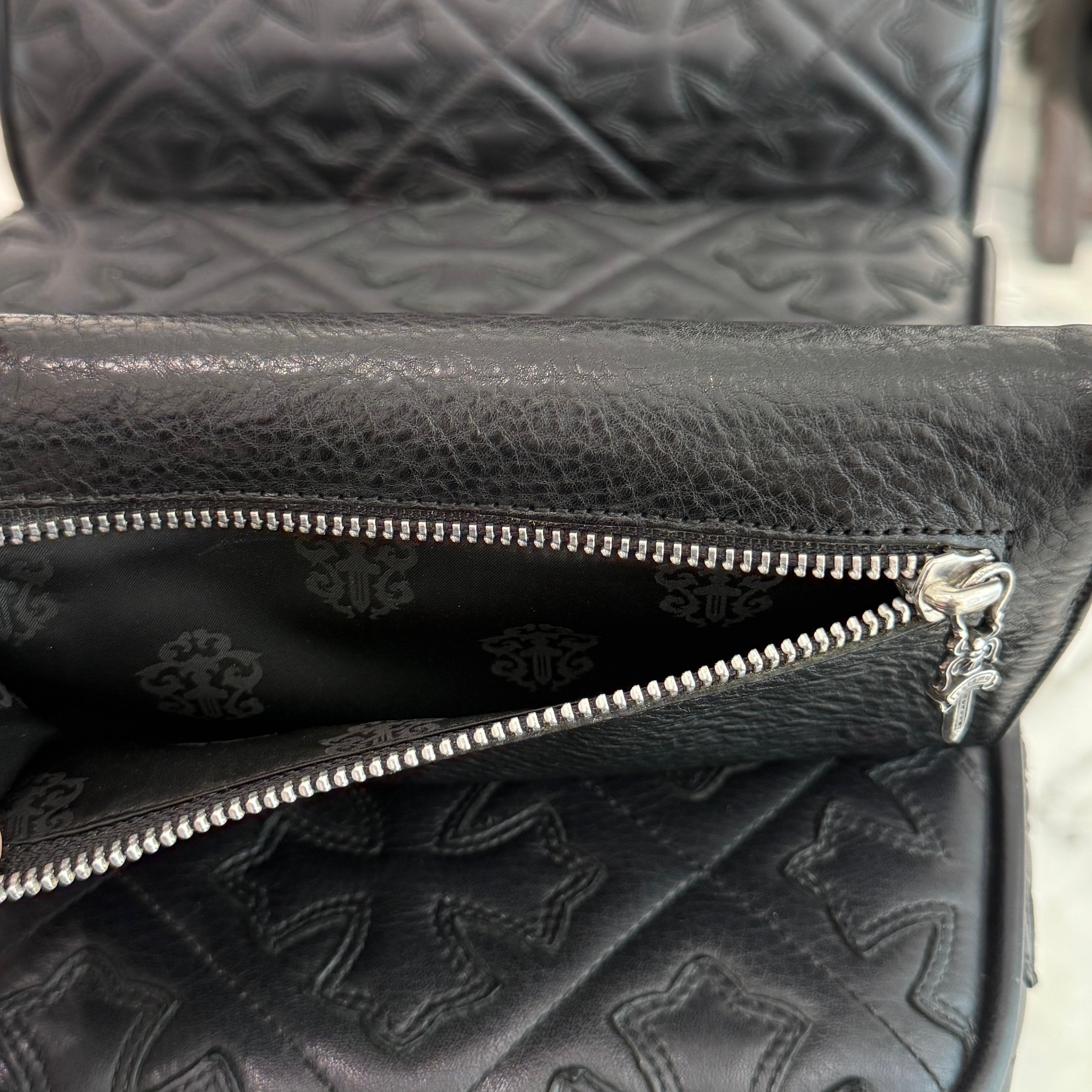 CHROME HEARTS Wave Cross Ball Wallet クロムハーツ ウェーブクロスボール ウォレット