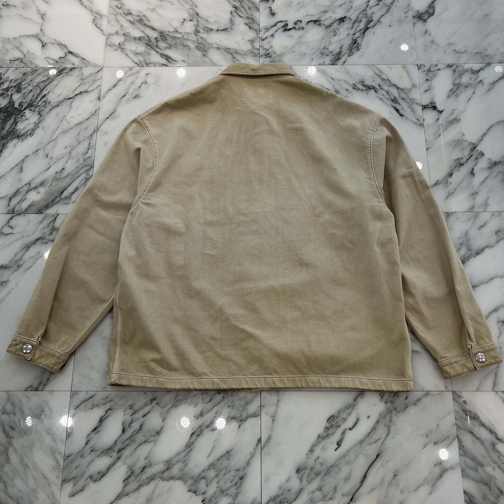 PRADA 2024SS Triangle Logo Plate Denim Shirt GEC066 S212 15E0 Size XXL プラダ トライアングル ロゴプレート デニムシャツ サイズXXL