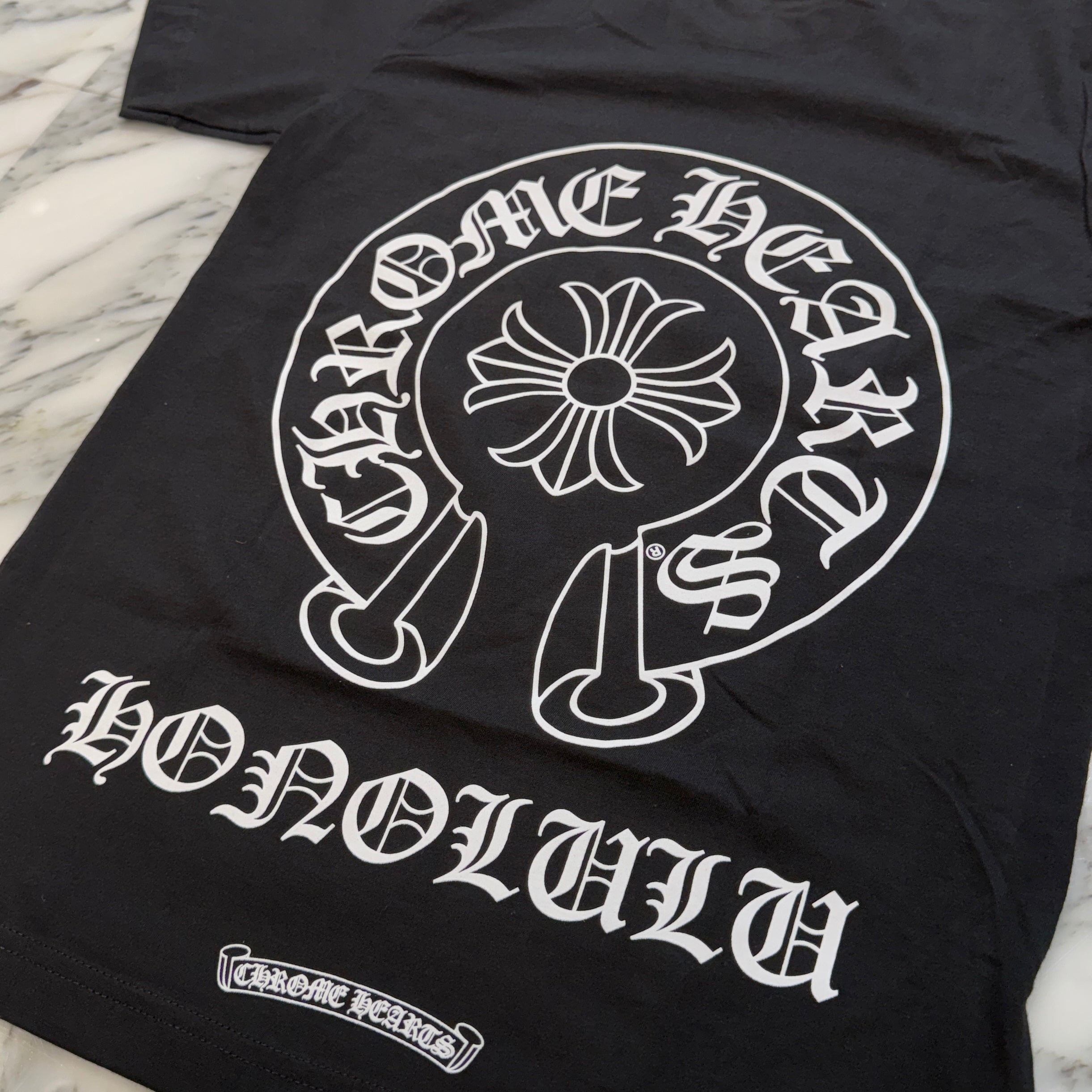 CHROME HEARTS Honolulu Limited Horseshoe Tee Size S クロムハーツ