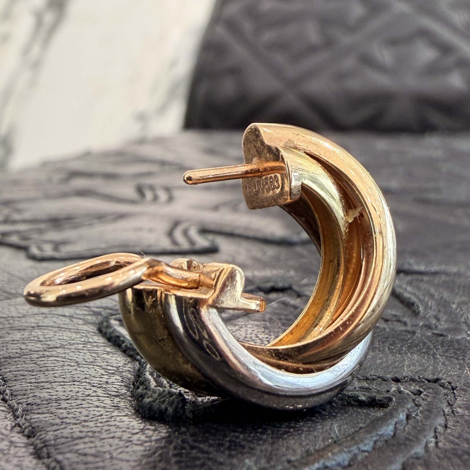 Cartier Trinity Earrings Classic Model 80083231 カルティエ トリニティ イヤリング クラシックモデル