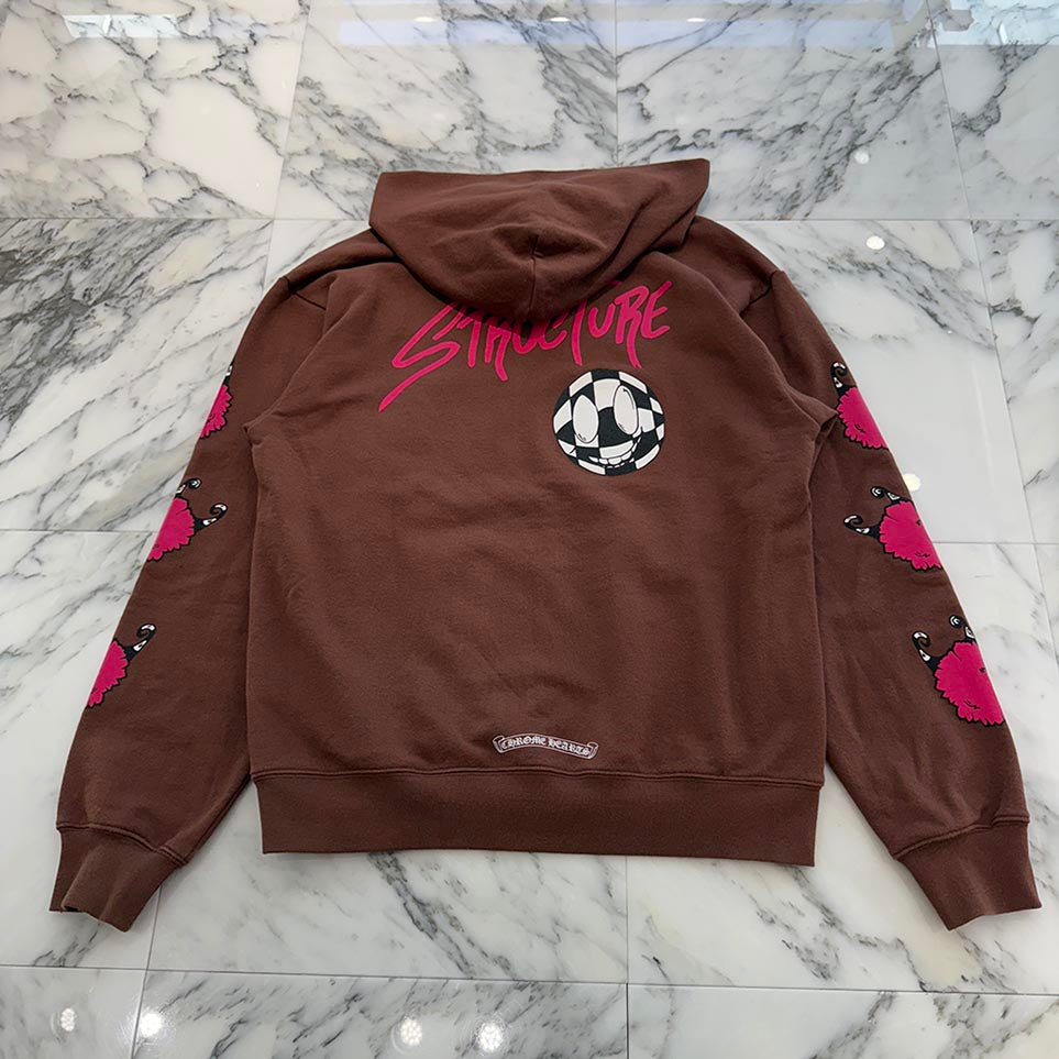 CHROME HEARTS × MATTY BOY PPO STRUCTURE Pullover Hoodie Size L クロムハーツ × マッティボーイ PPO ストラクチャー プルオーバーフーディ サイズL