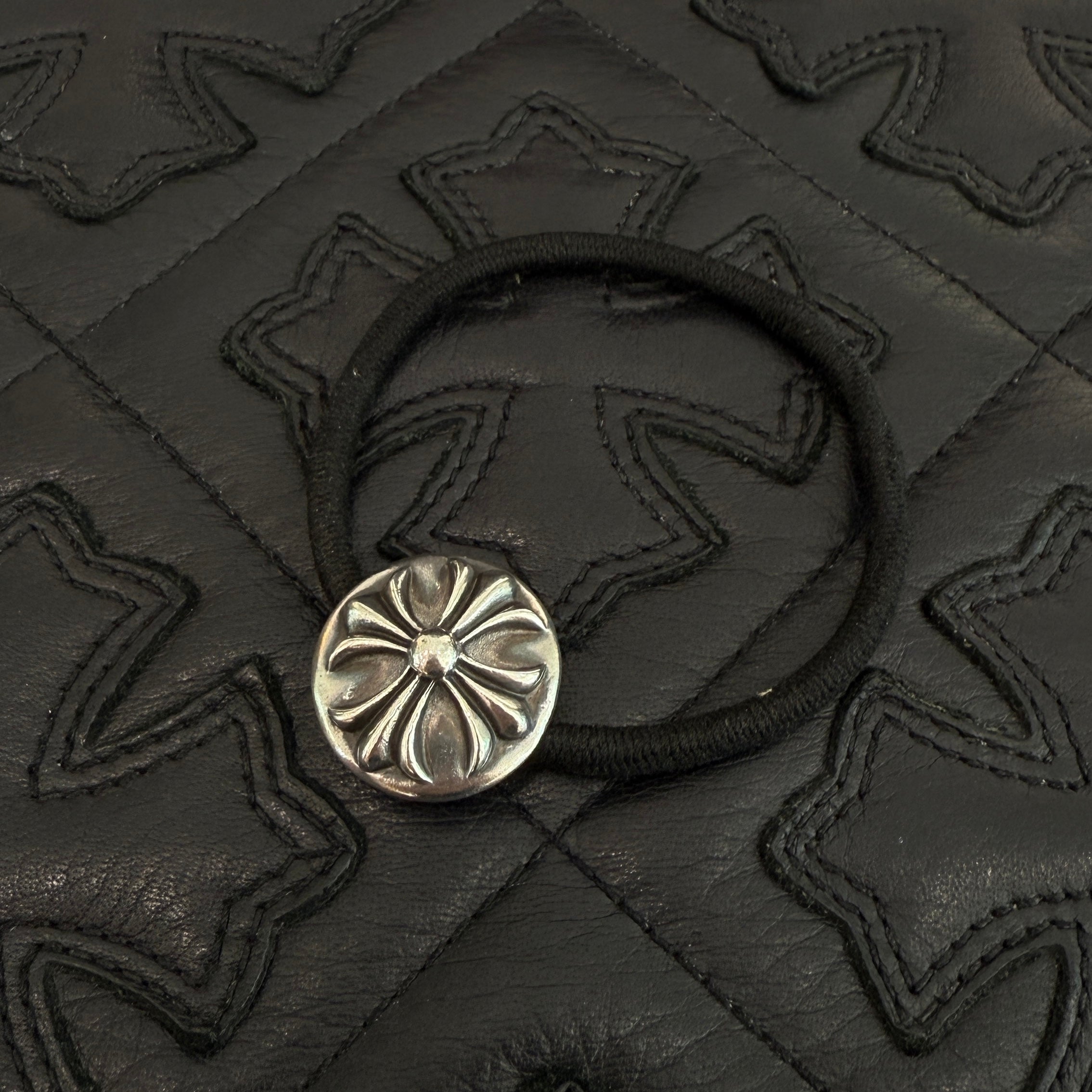 CHROME HEARTS CROSS BALL HAIR BAND クロムハーツ クロスボール ヘアバンド