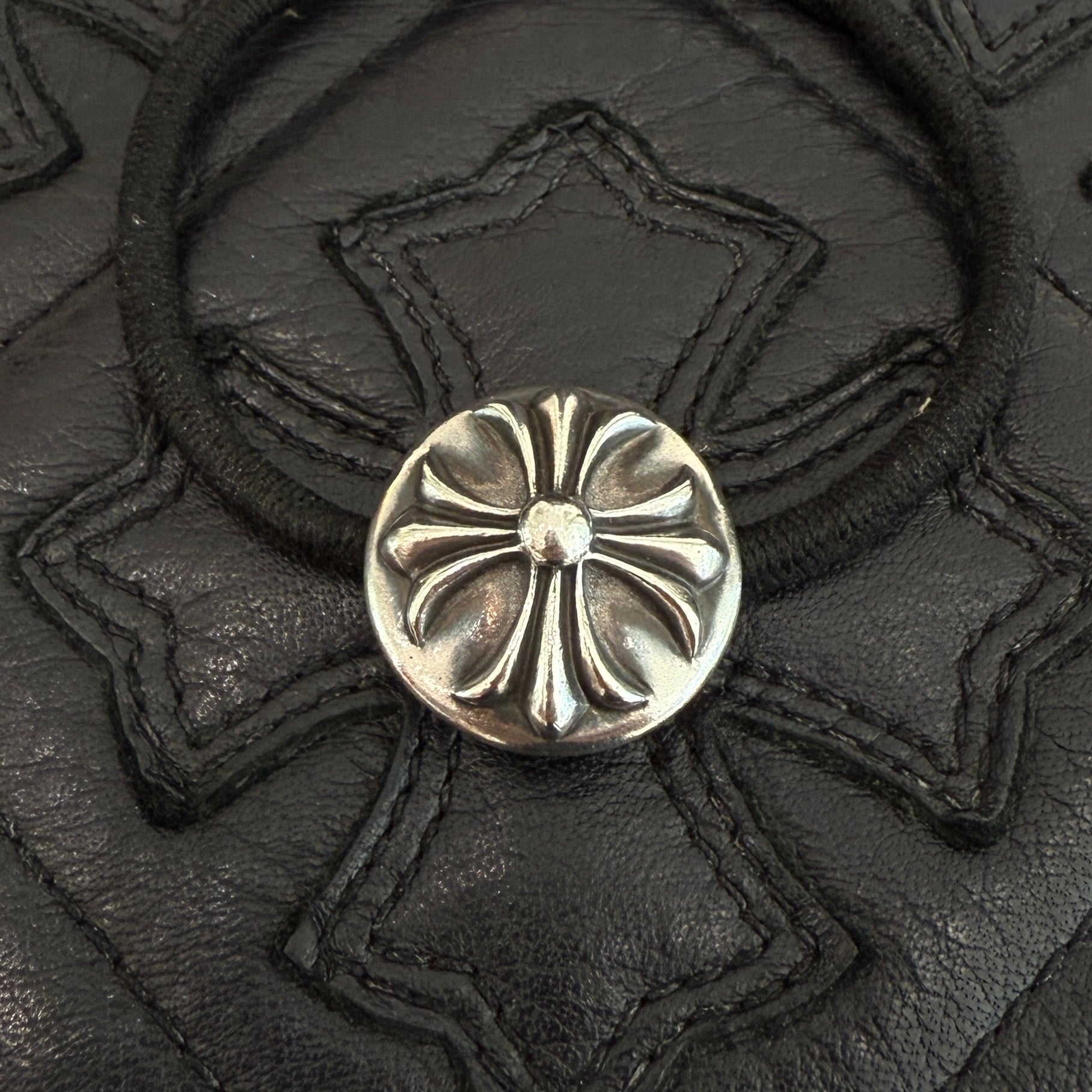 CHROME HEARTS CROSS BALL HAIR BAND クロムハーツ クロスボール ヘアバンド