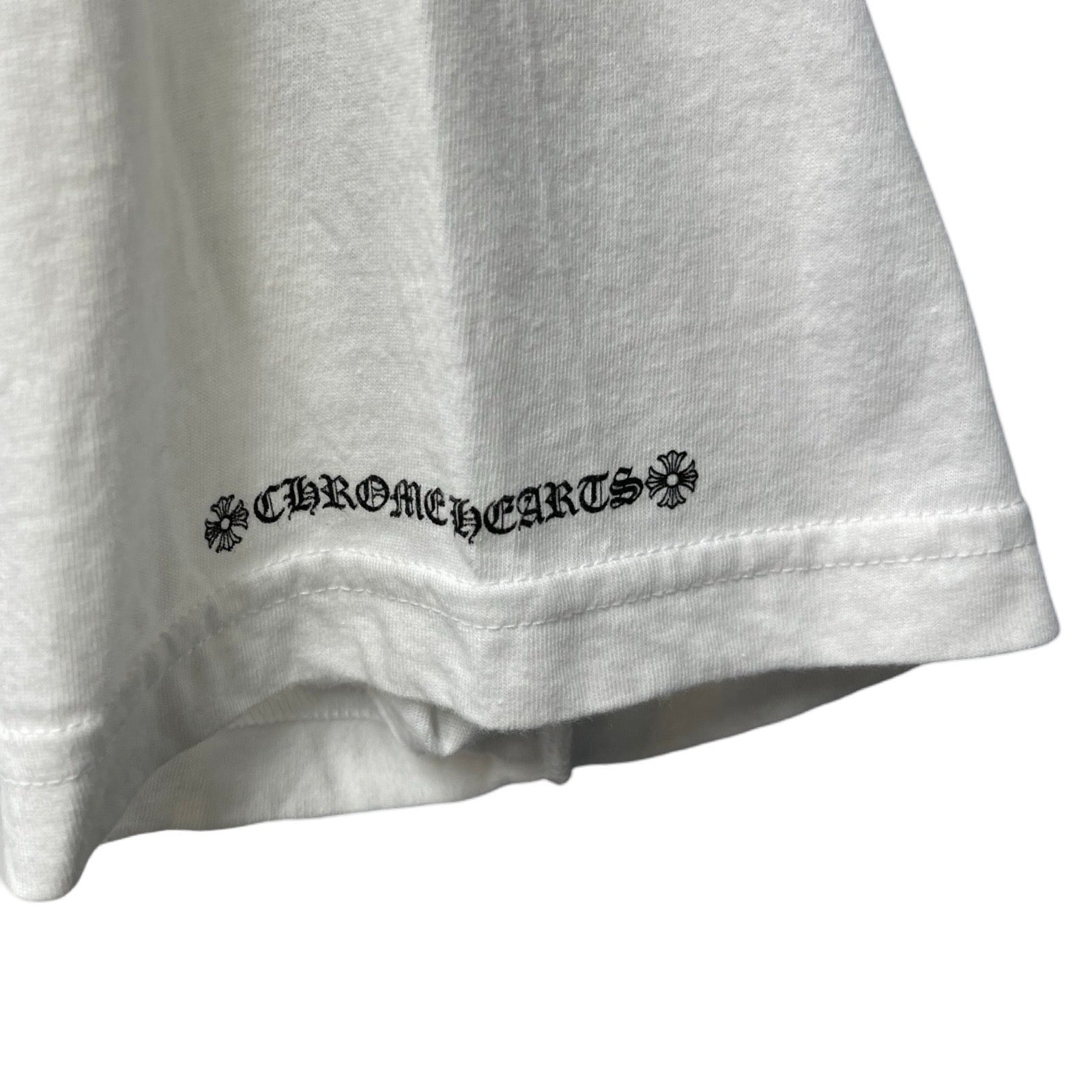 CHROME HEARTS Neck Logo Tee
