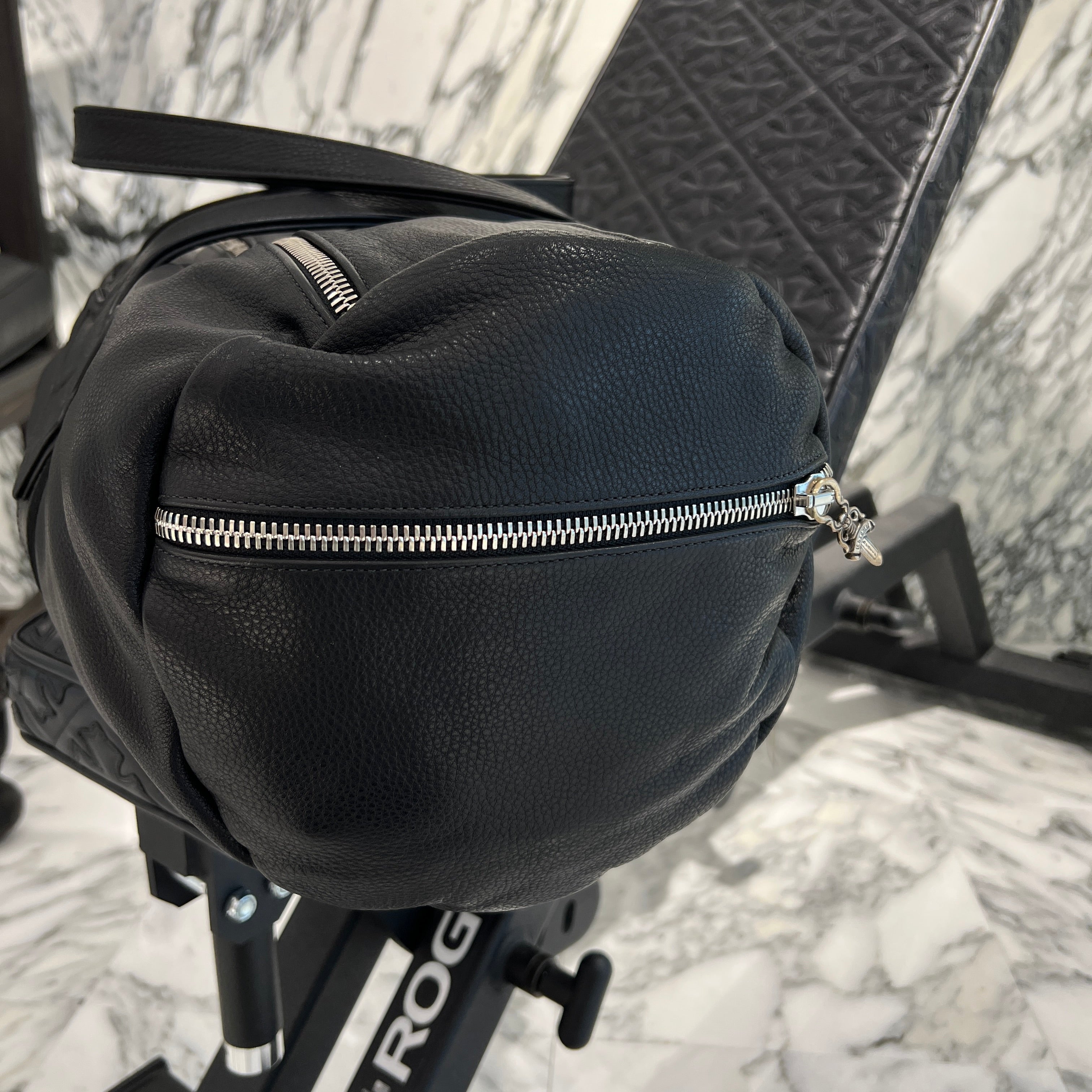 CHROME HEARTS BS Fluer Leather Duffle Bag クロムハーツ BSフレア レザーダッフルバッグ