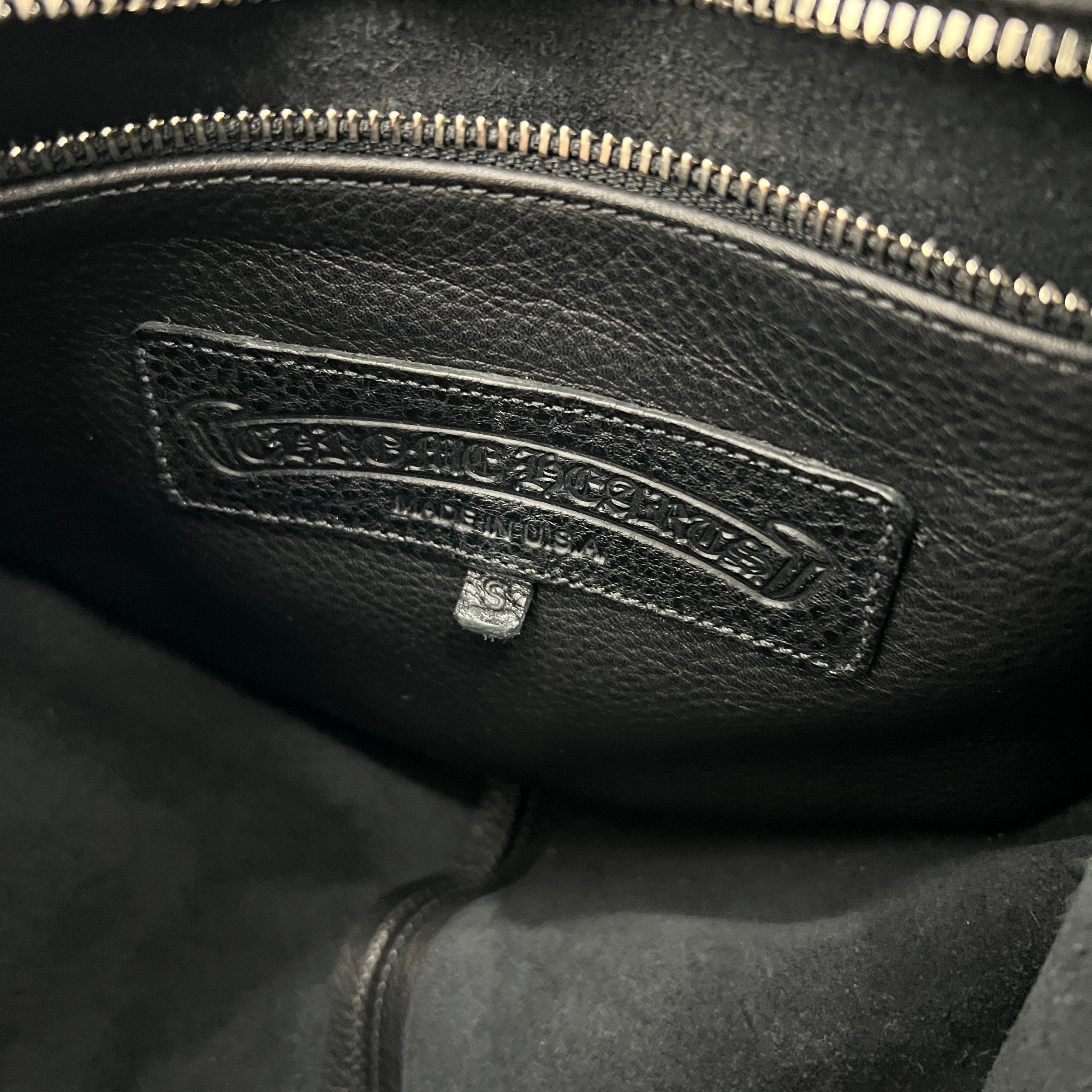 CHROME HEARTS BS Fluer Leather Duffle Bag クロムハーツ BSフレア レザーダッフルバッグ