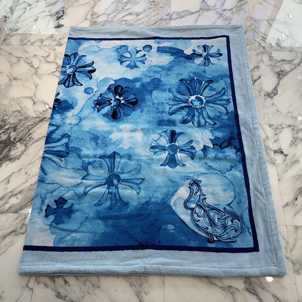 CHROME HEARTS CH Plus Jacquard Beach Towel クロムハーツ CHプラス