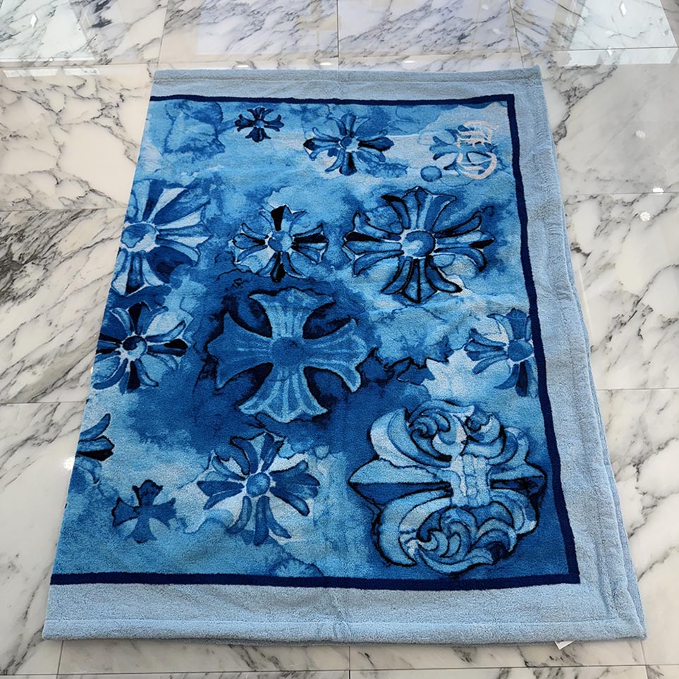 CHROME HEARTS CH Plus Jacquard Beach Towel クロムハーツ CHプラス ジャカード ビーチタオル