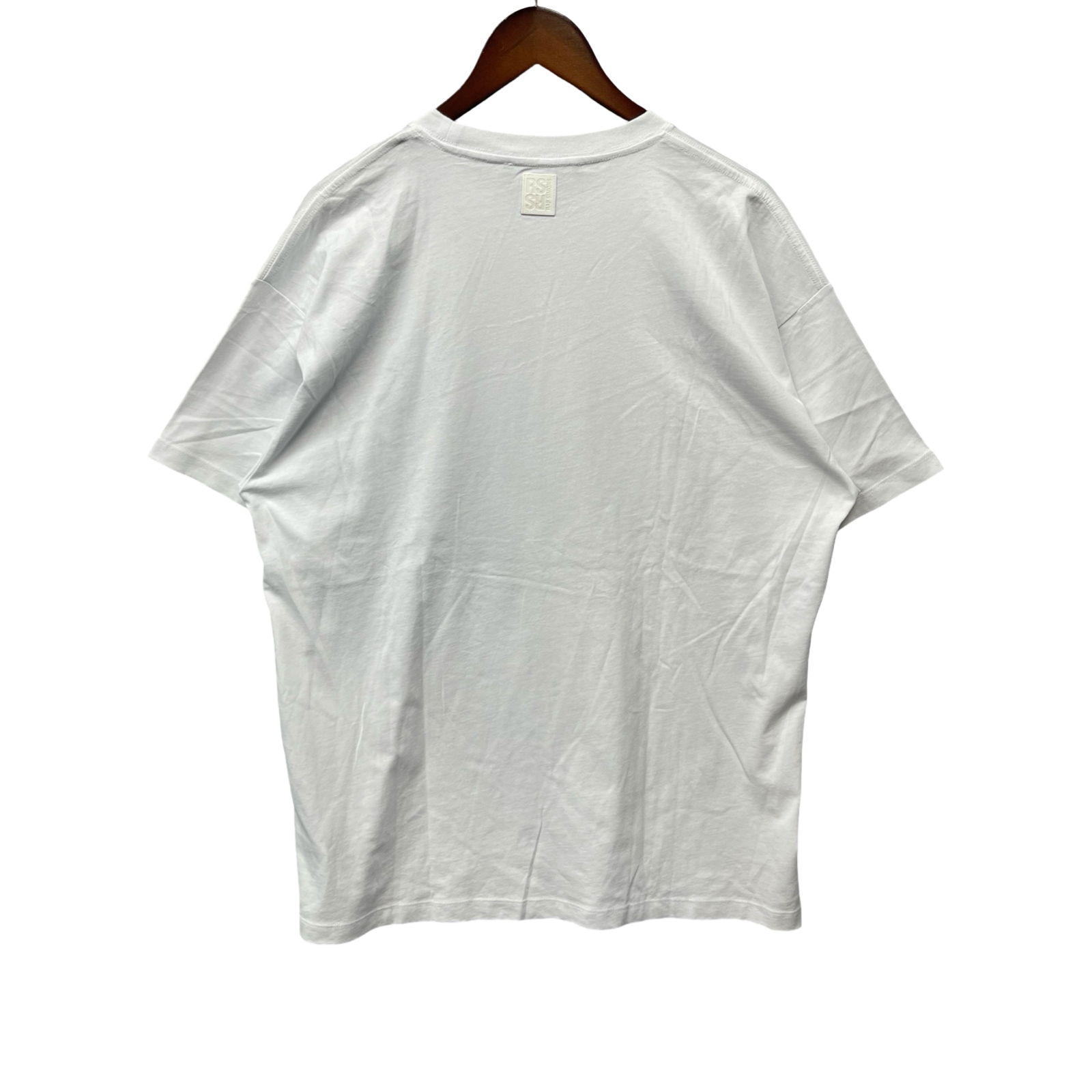 RAF SIMONS 2023SS Oversized Tee with Hand Sign Print 231-M119 Size M