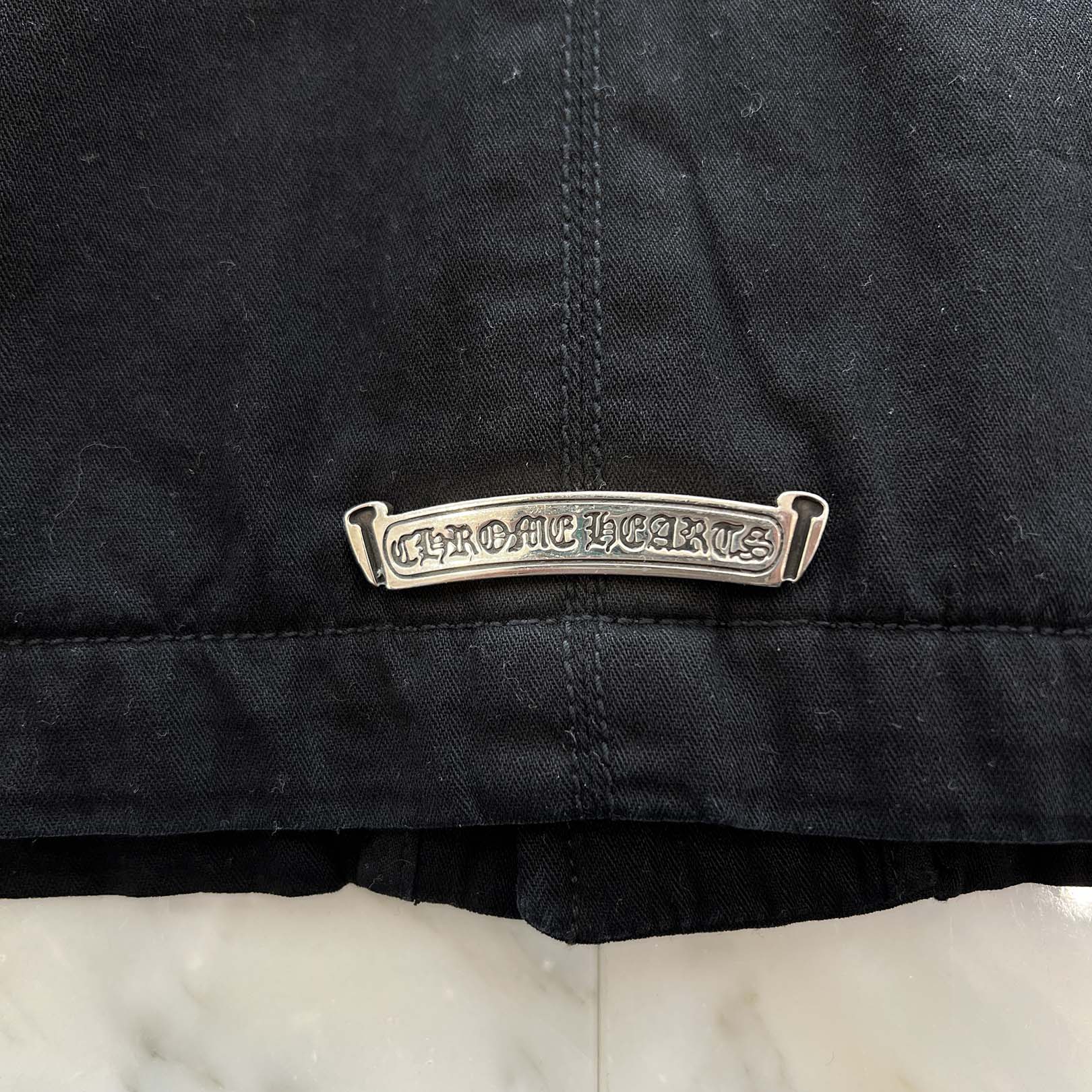 CHROME HEARTS CHERRY BOMB Cross Ball Military Jacket Size M クロムハーツ チェリーボム クロスボール ミリタリージャケット サイズM