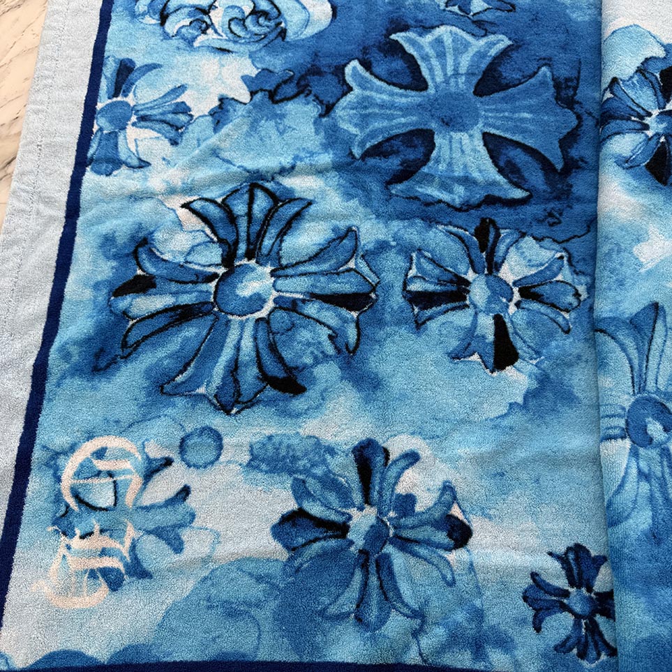 CHROME HEARTS CH Plus Jacquard Beach Towel クロムハーツ CHプラス ジャカード ビーチタオル
