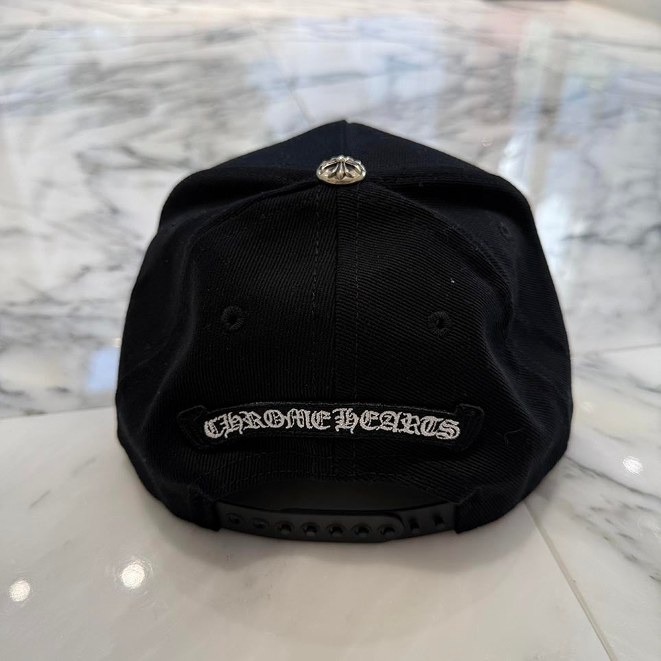 CHROME HEARTS RS3 Cross Embroidery Trucker Cap Size ONE SIZE(51-61) クロムハーツ RS3クロス刺繡 トラッカーキャップ ワンサイズ (51-61）