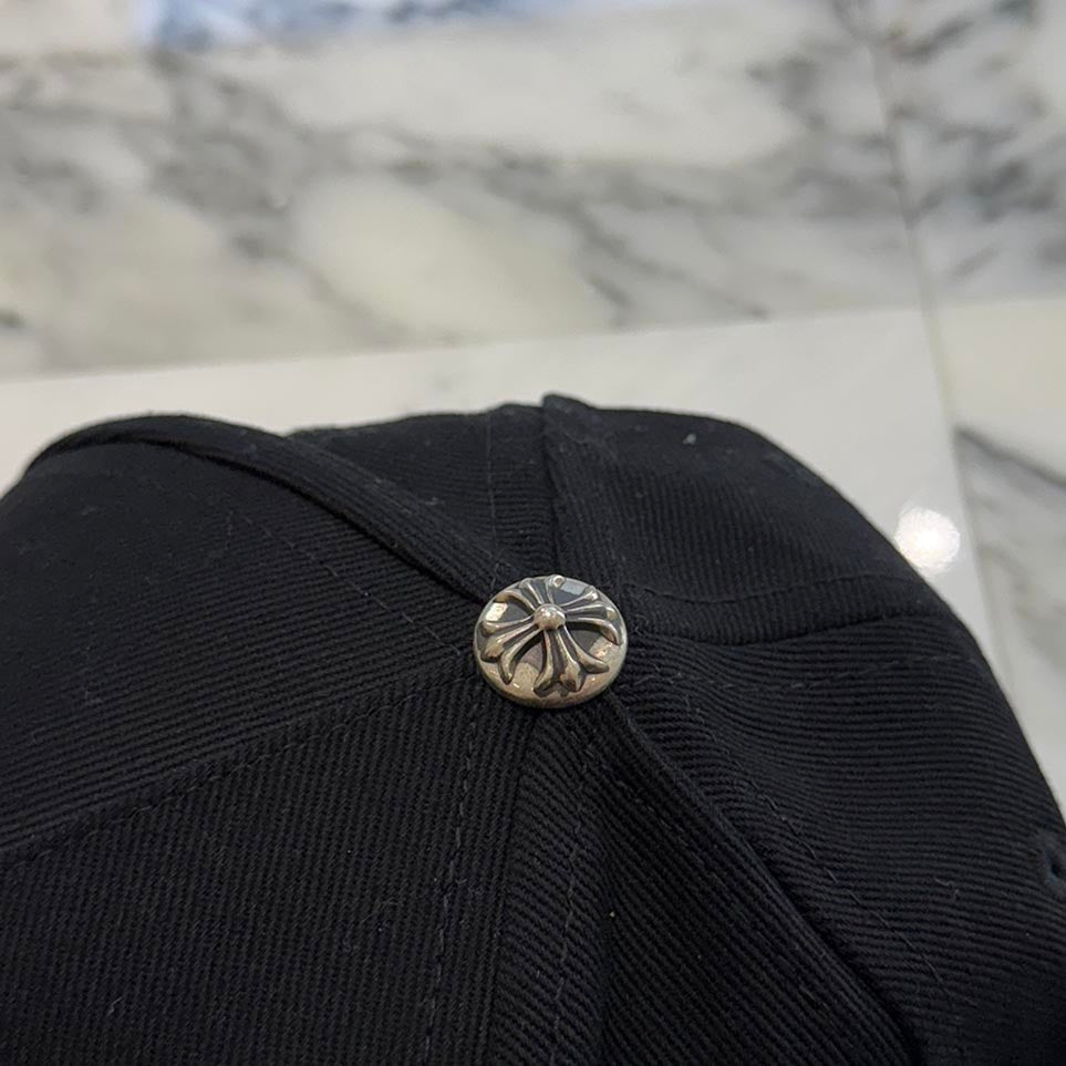 CHROME HEARTS RS3 Cross Embroidery Trucker Cap Size ONE SIZE(51-61