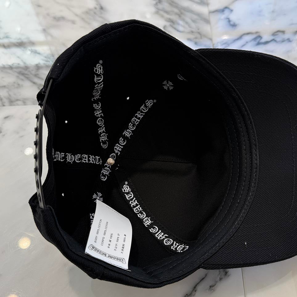 CHROME HEARTS RS3 Cross Embroidery Trucker Cap Size ONE SIZE(51-61) クロムハーツ RS3クロス刺繡 トラッカーキャップ ワンサイズ (51-61）