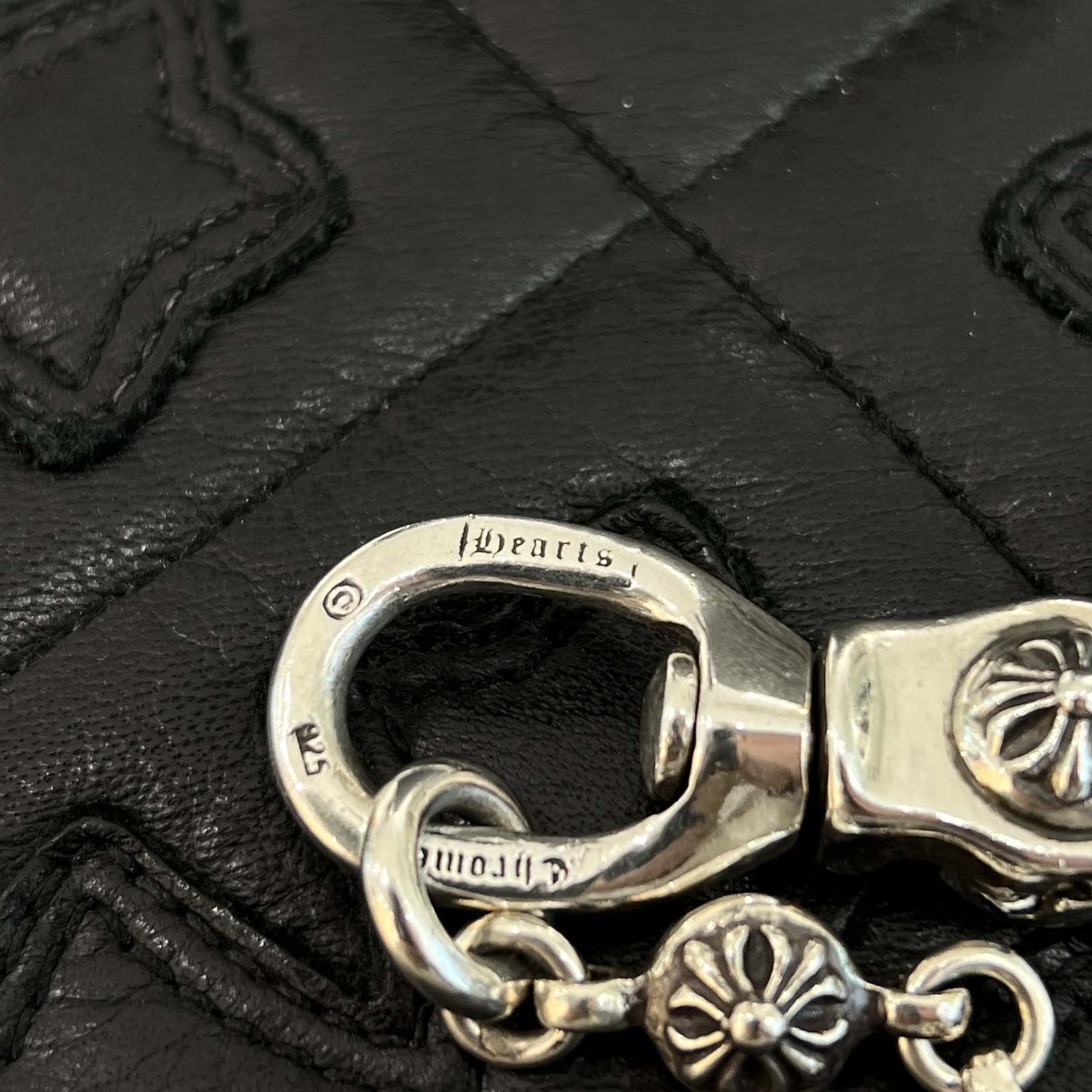 CHROME HEARTS 2CLIP Cross Ball Wallet Chain クロムハーツ 2クリップ クロスボール ウォレットチェーン