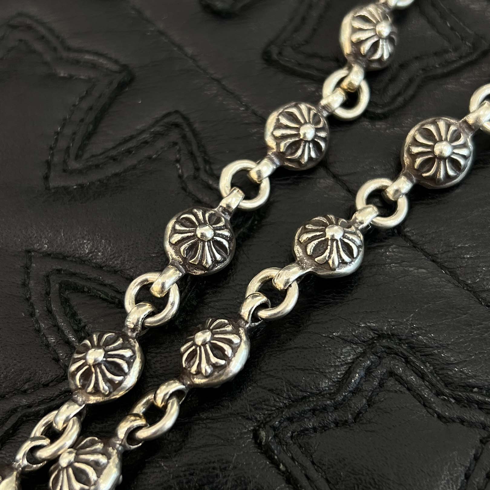 CHROME HEARTS 2CLIP Cross Ball Wallet Chain クロムハーツ 2クリップ クロスボール ウォレットチェーン