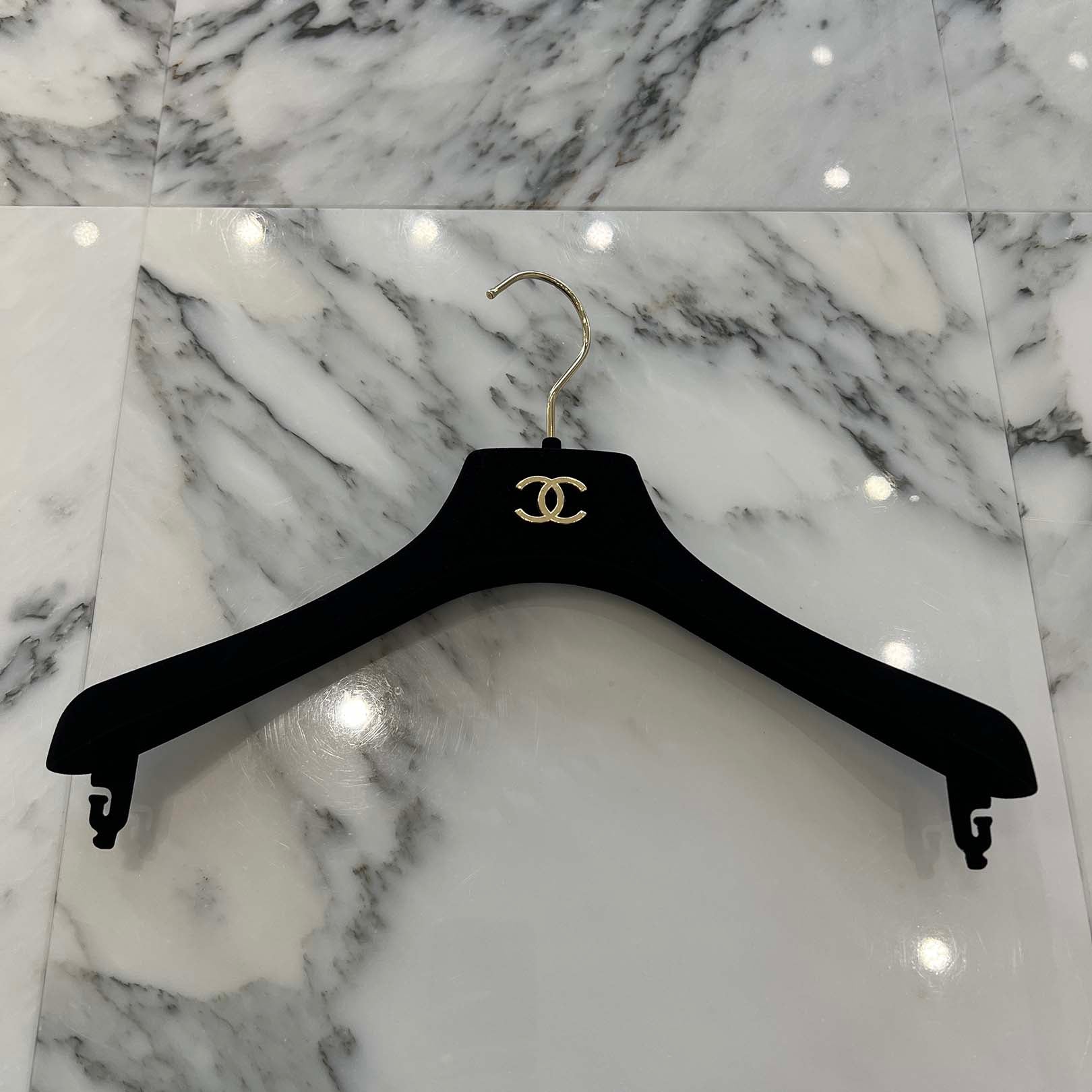 CHANEL 2023SS Coco Mark Button Stripe Collarless Jacket P74419 V65934 NM449 Size 36 シャネル ココマークボタンストライプノーカラージャケット サイズ36