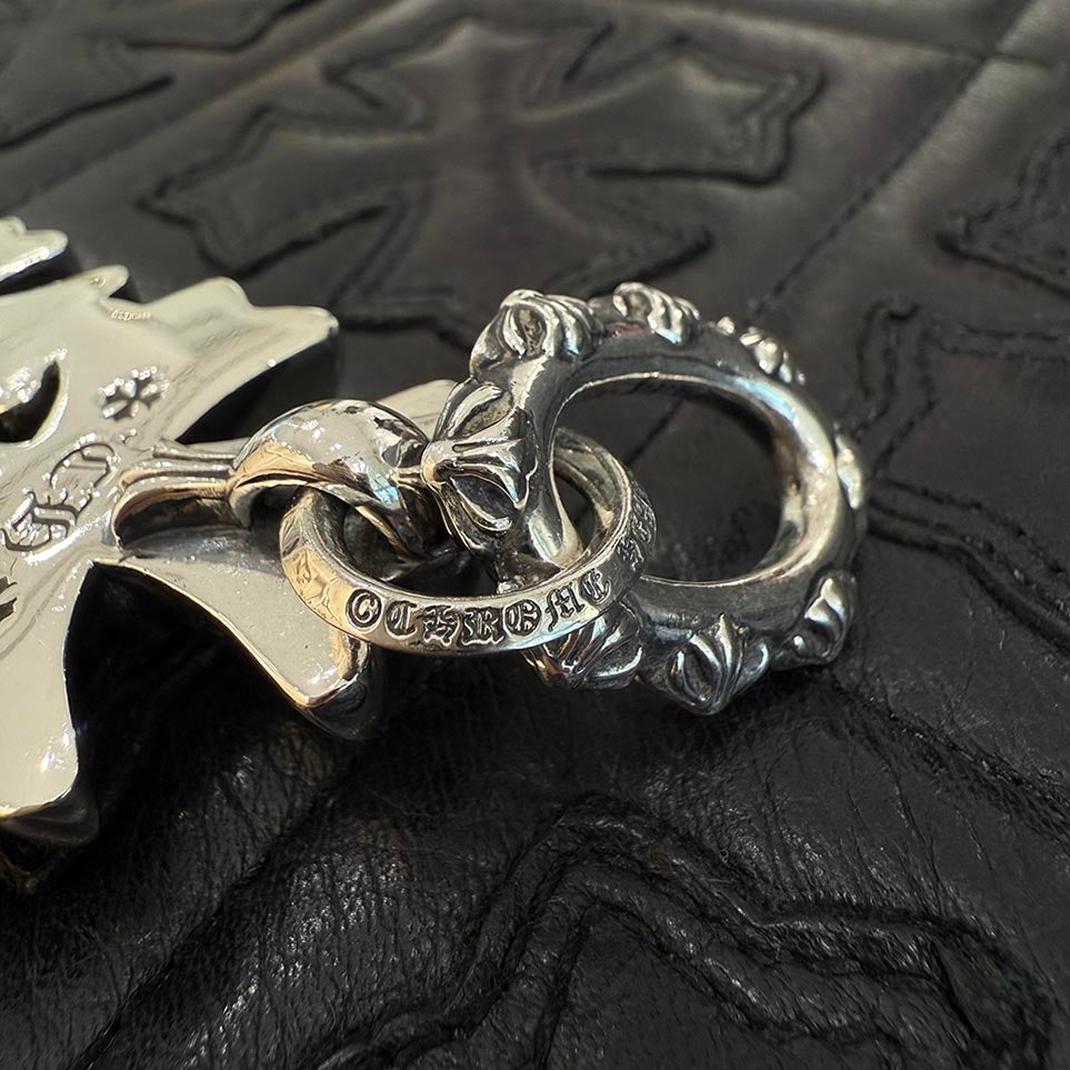 CHROME HEARTS Triple Cross Large Necklace Pendant Top クロムハーツ トリプルクロス ラージ ネックレス ペンダントトップ