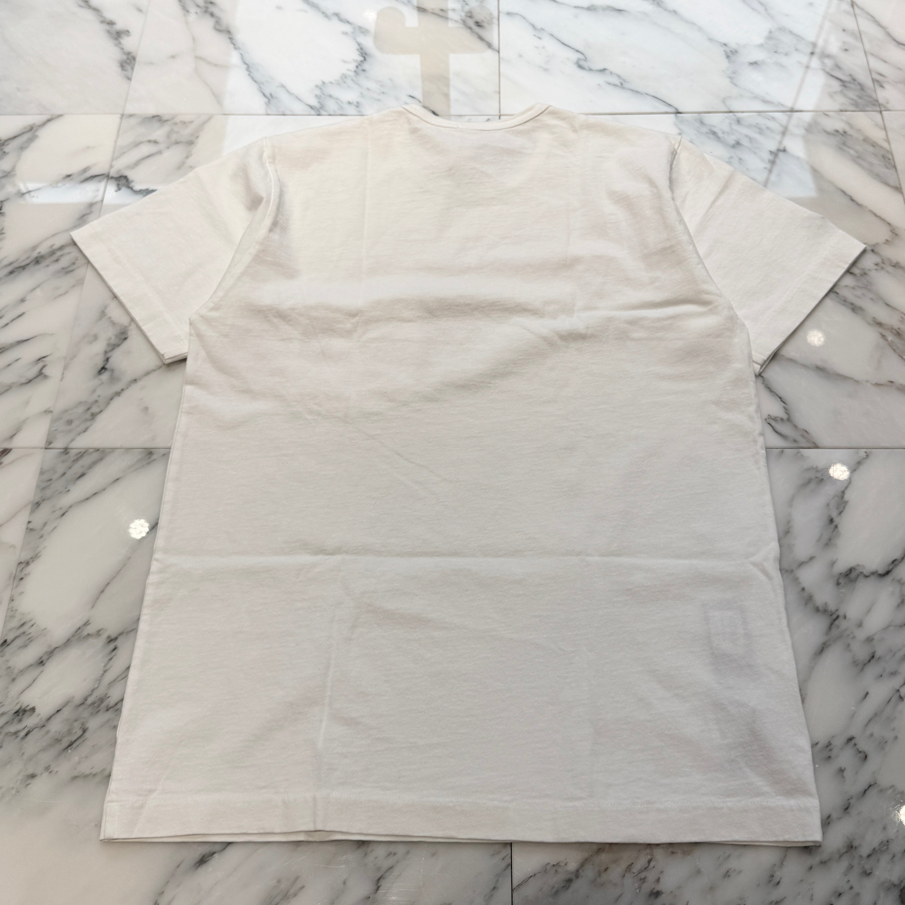 CHROME HEARTS Y NOT Vertical Logo Cross Embroidery Tee Size M クロムハーツ ワイノット バーティカルロゴ クロス刺繍 Tシャツ サイズM