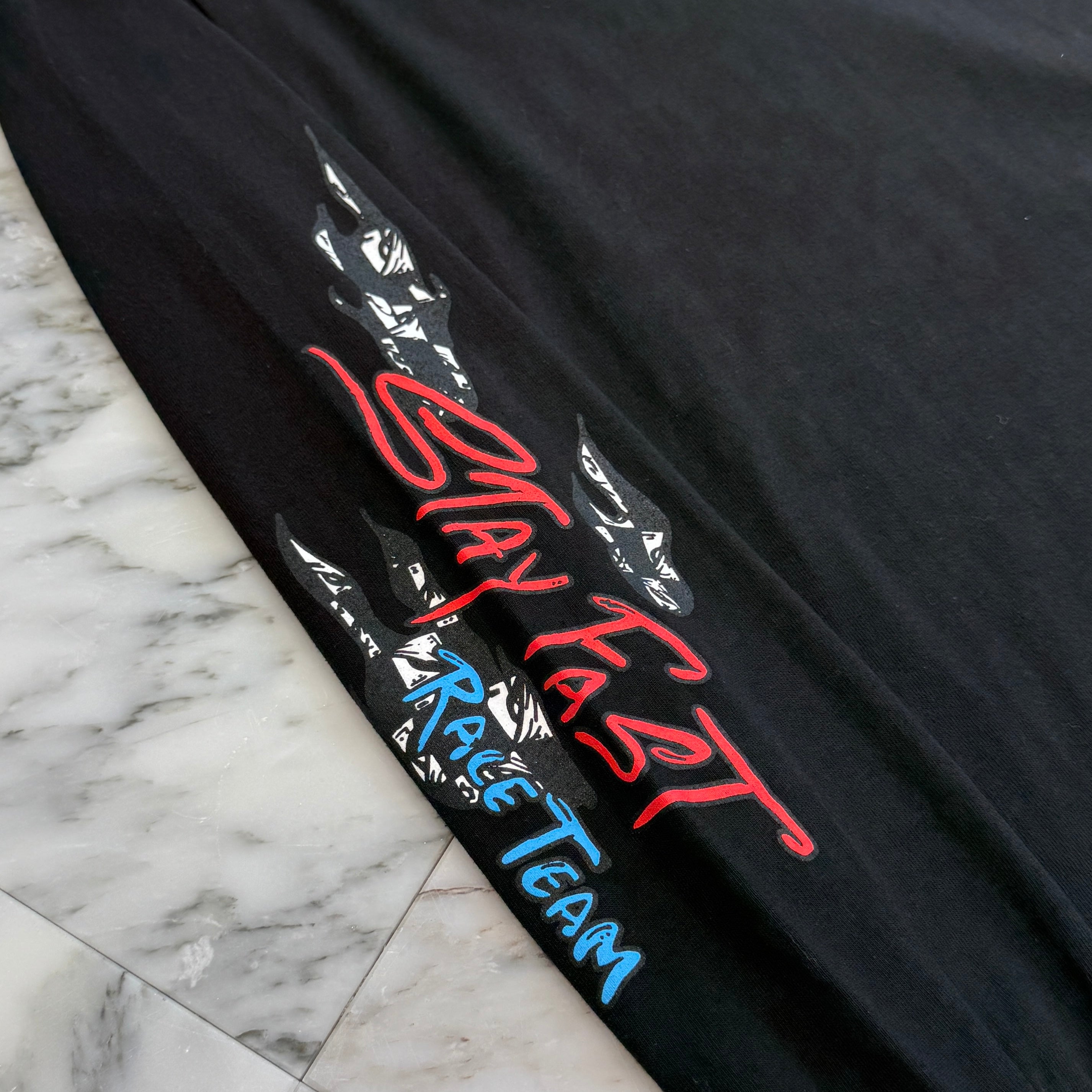 CHROME HEARTS × MATTY BOY PPO STAY FAST RACE TEAM Long Sleeve Tee