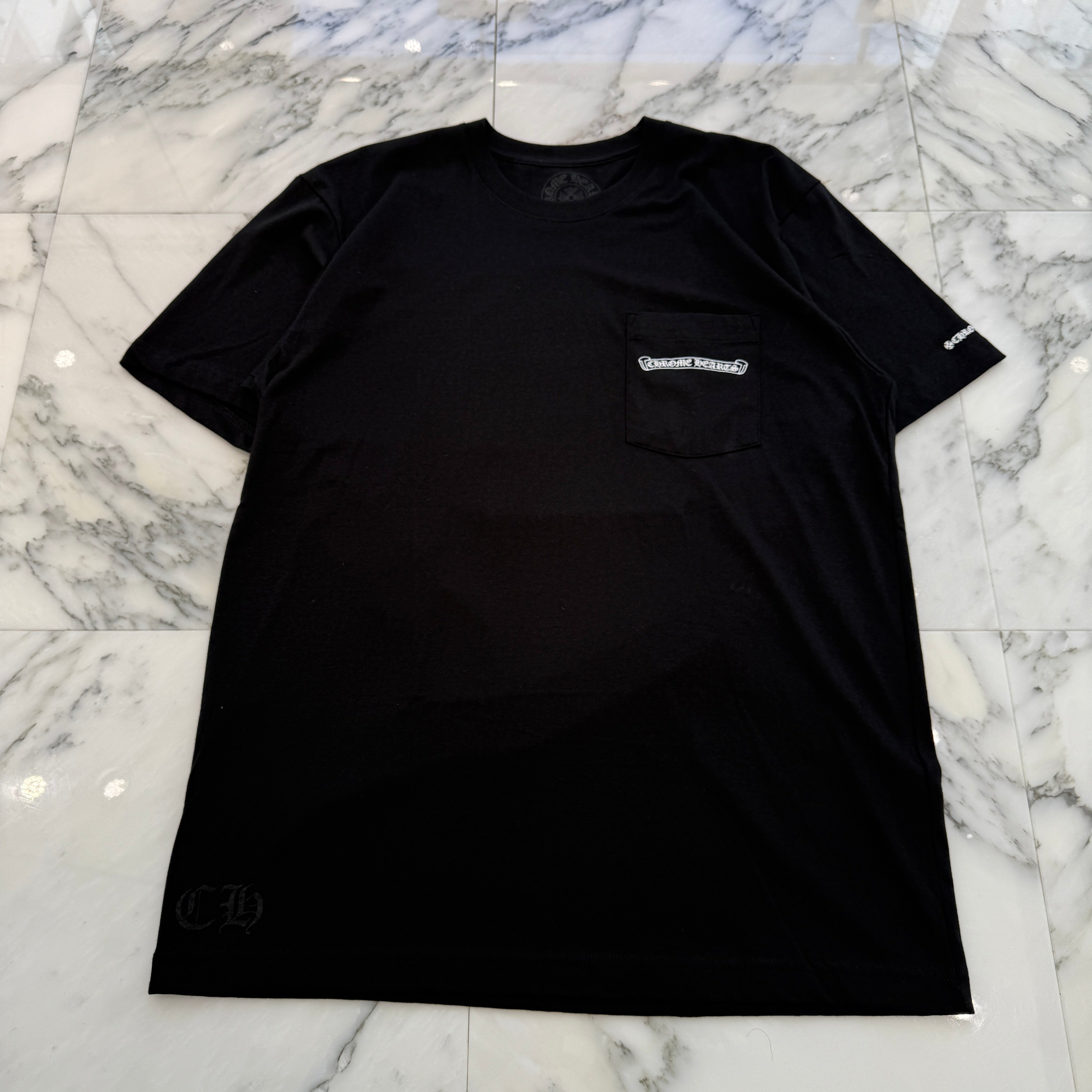 CHROME HEARTS Back Scroll Tee Size L クロムハーツ バックスクロール Tシャツ サイズL