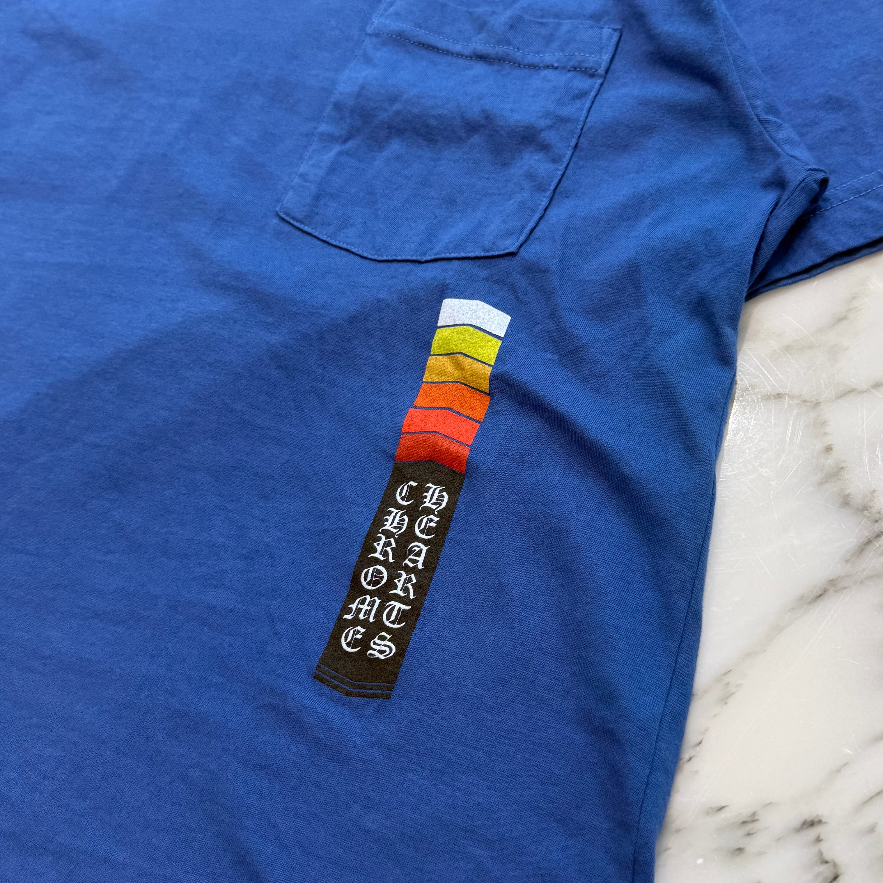 CHROME HEARTS Neon Bar Logo Tee Size M クロムハーツ ネオンバー ロゴ Tシャツ サイズM