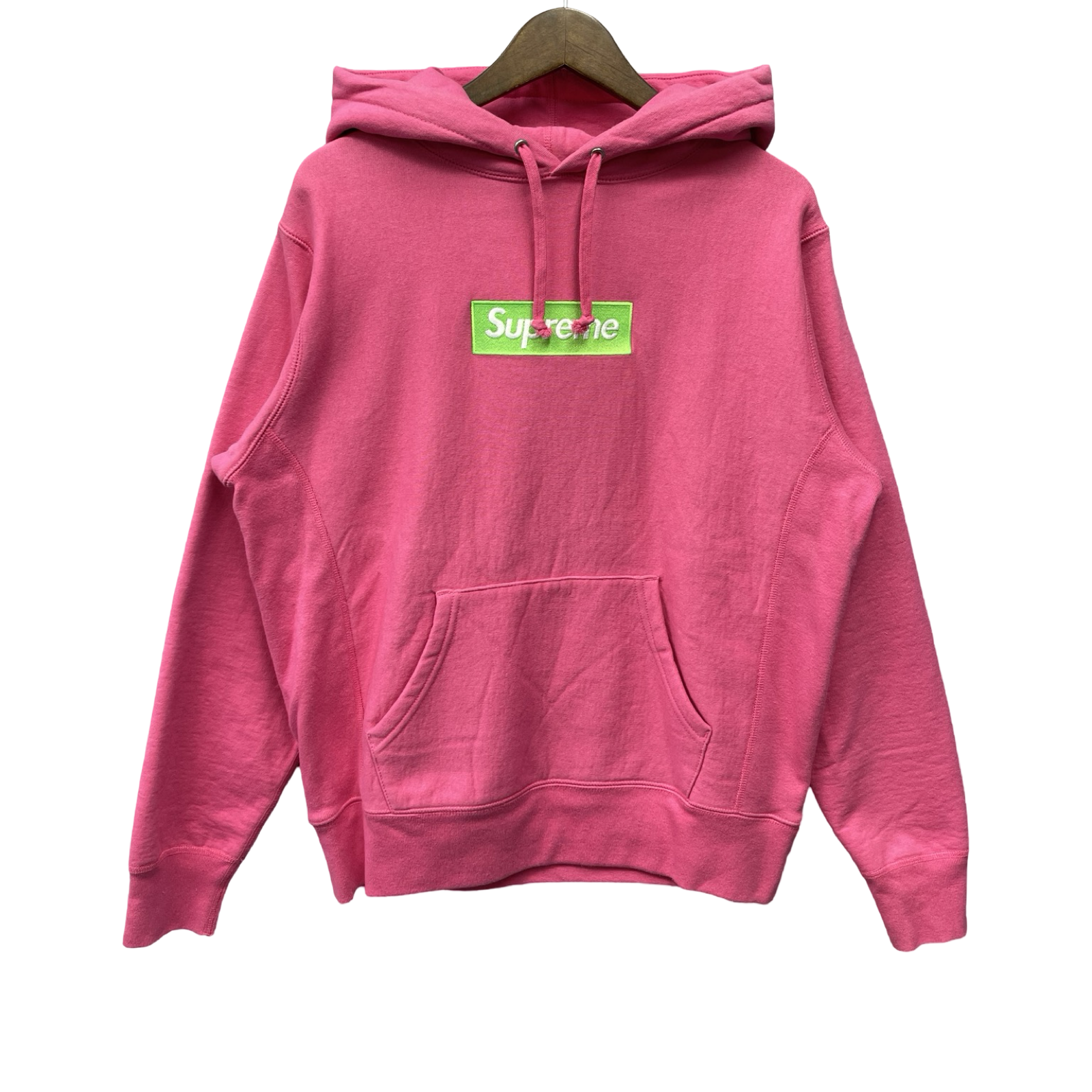 Supreme 2017AW Box Logo Hooded Sweatshirt Magenta Size S