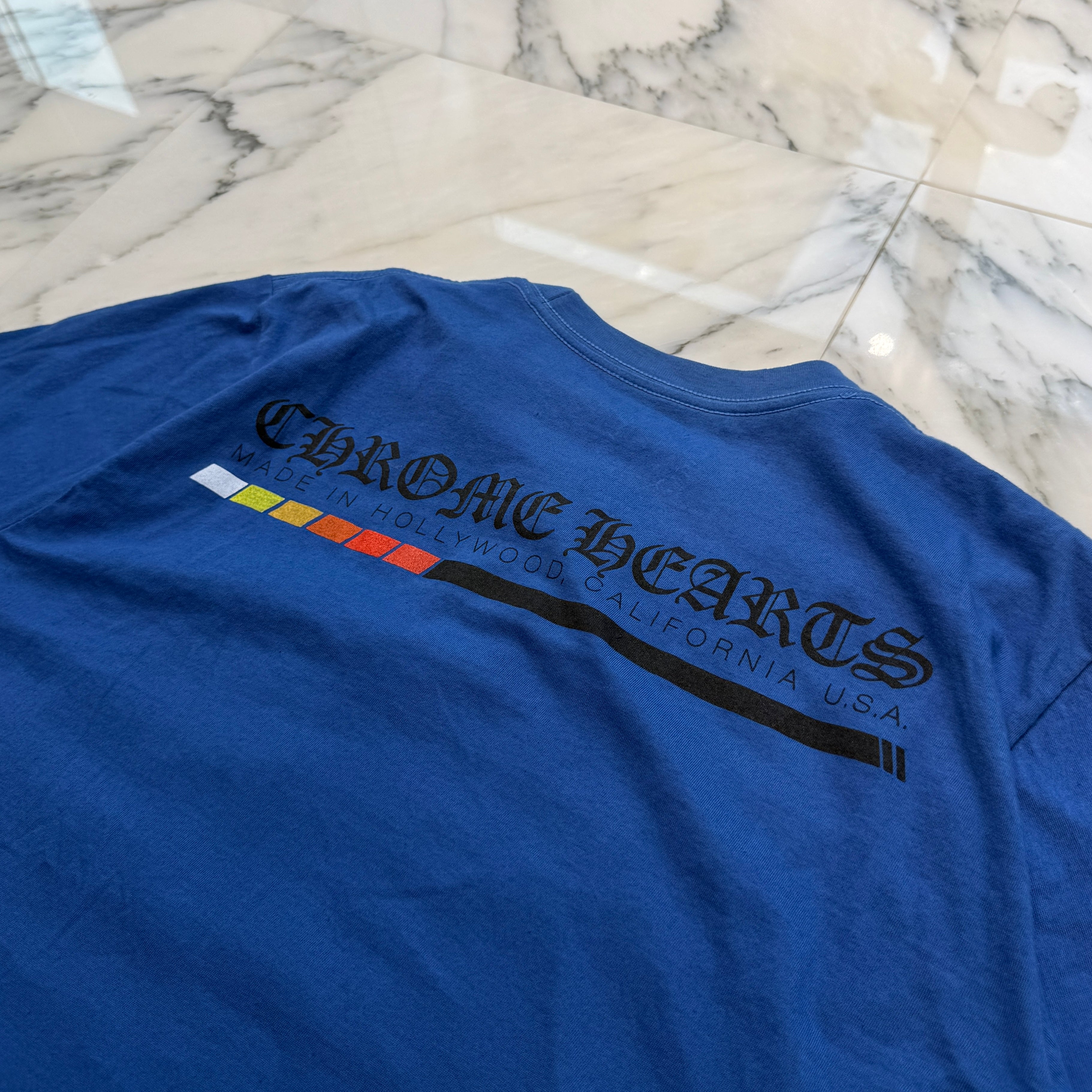 CHROME HEARTS Neon Bar Logo Tee Size M クロムハーツ ネオンバー ロゴ Tシャツ サイズM