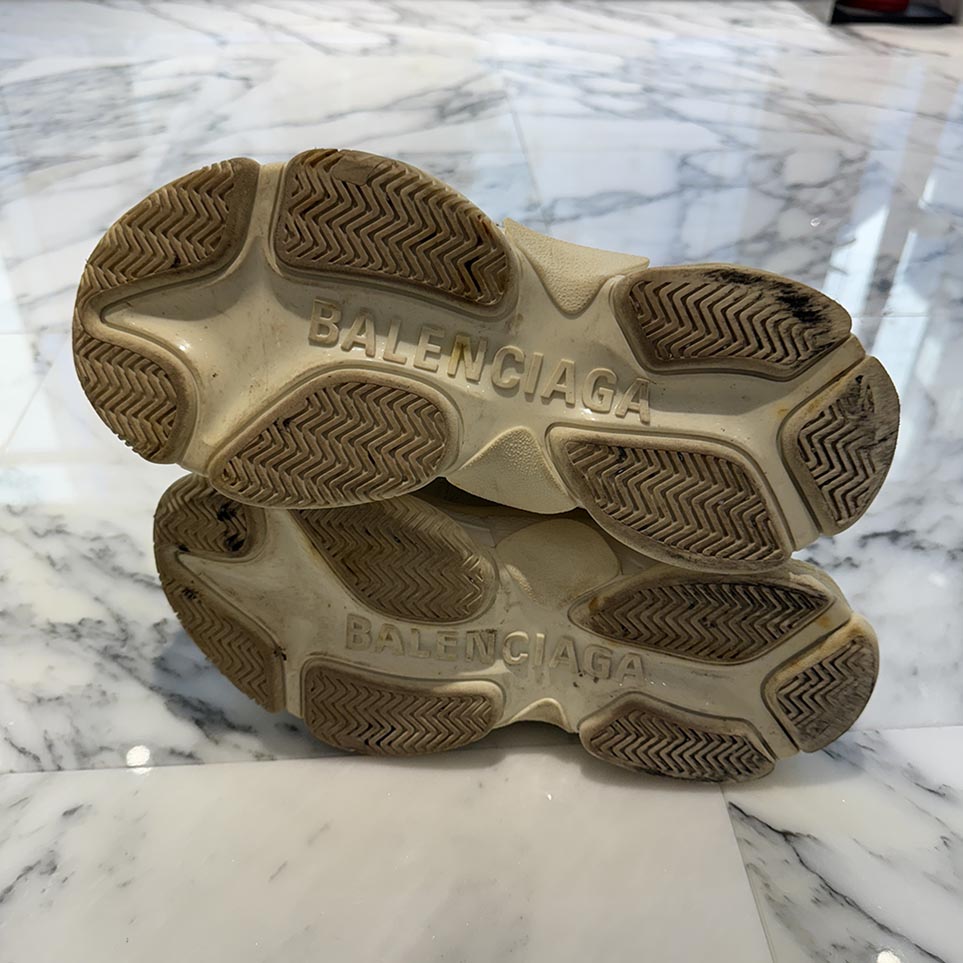 BALENCIAGA Triple S All Over Pattern Sneakers Size 41（約27.0cm）バレンシアガ トリプルS オールオーバーパターン スニーカー サイズ41（約27.0cm）