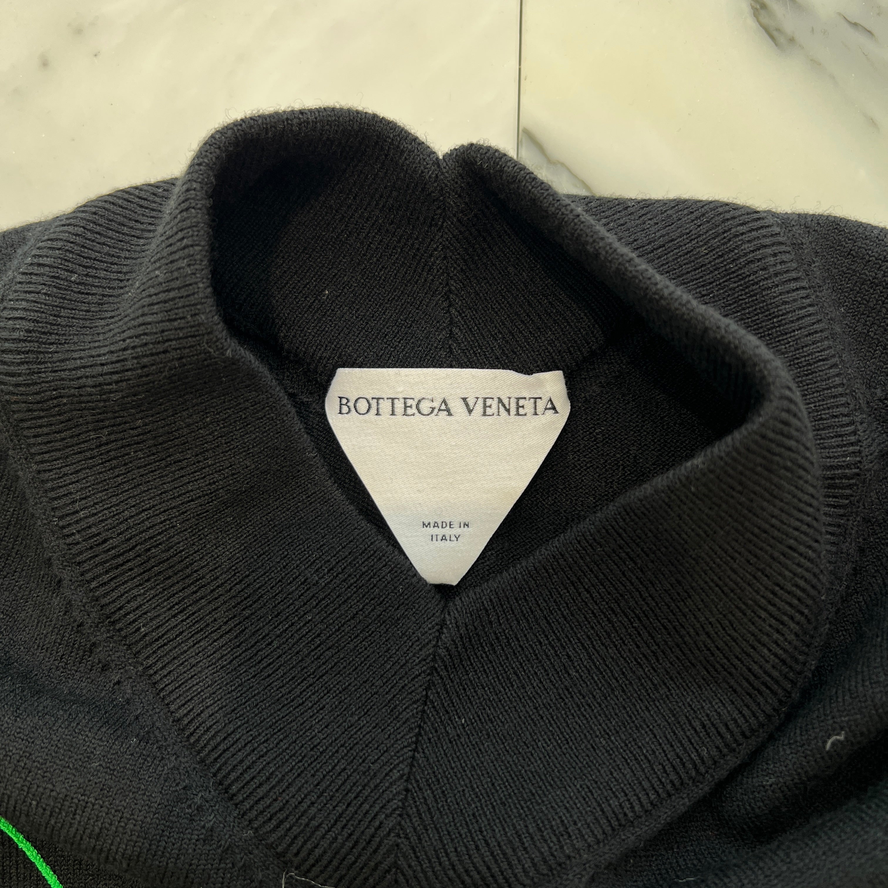BOTTEGA VENETA 2022SS Wool Blend Jumper Knit 697279 V1Z10 Size S ボッテガ・ヴェネタ ウールブレンド ジャンパーニット サイズS