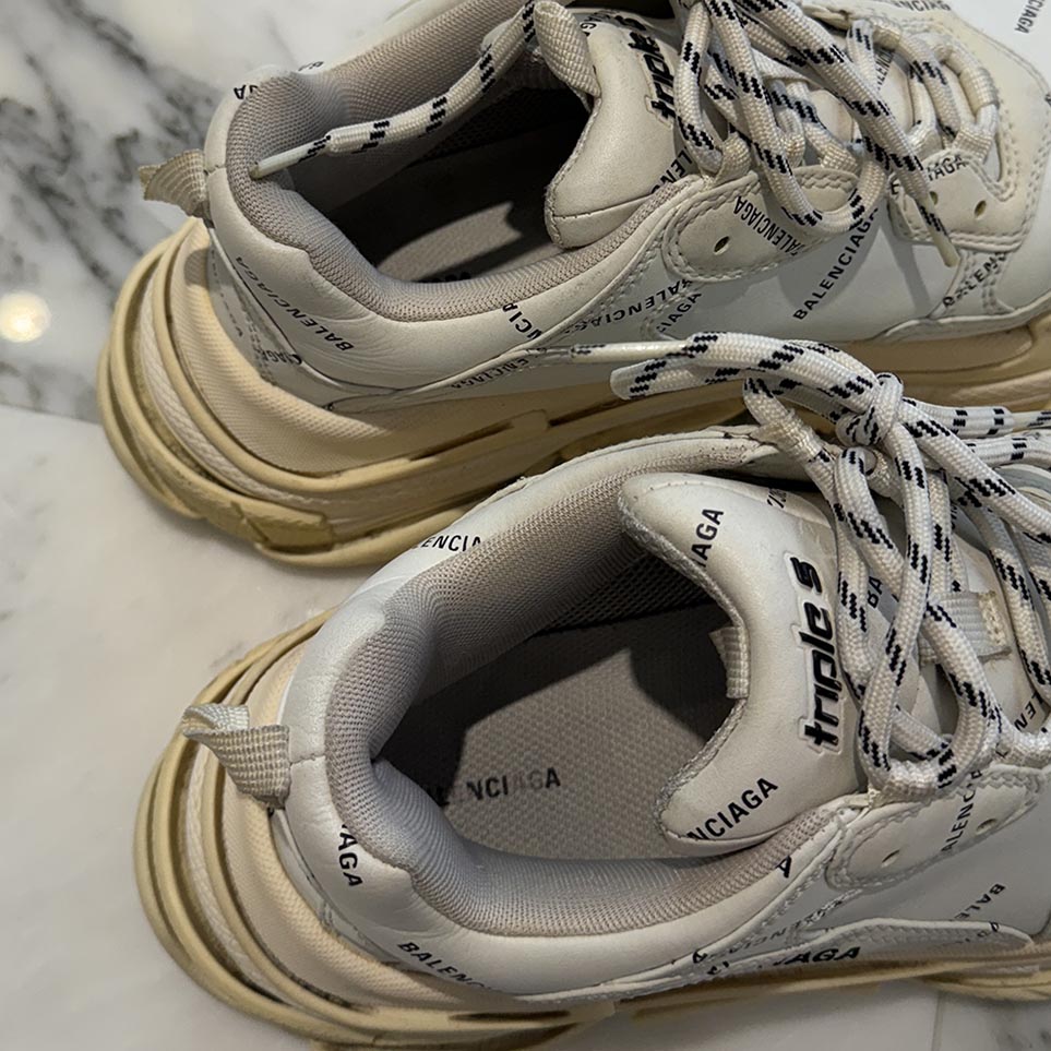 BALENCIAGA Triple S All Over Pattern Sneakers Size 41（約27.0cm）バレンシアガ トリプルS オールオーバーパターン スニーカー サイズ41（約27.0cm）