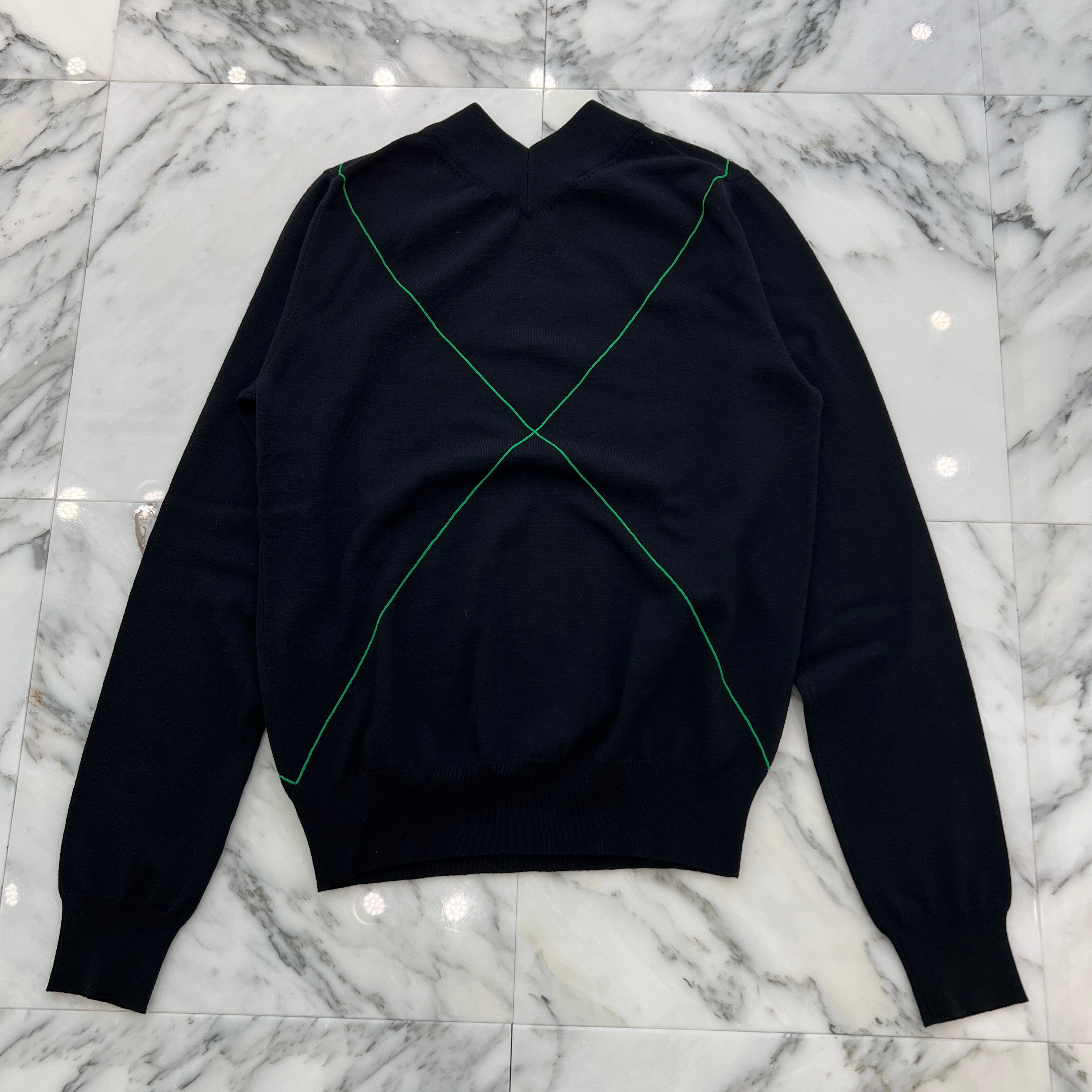 BOTTEGA VENETA 2022SS Wool Blend Jumper Knit 697279 V1Z10 Size S ボッテガ・ヴェネタ ウールブレンド ジャンパーニット サイズS