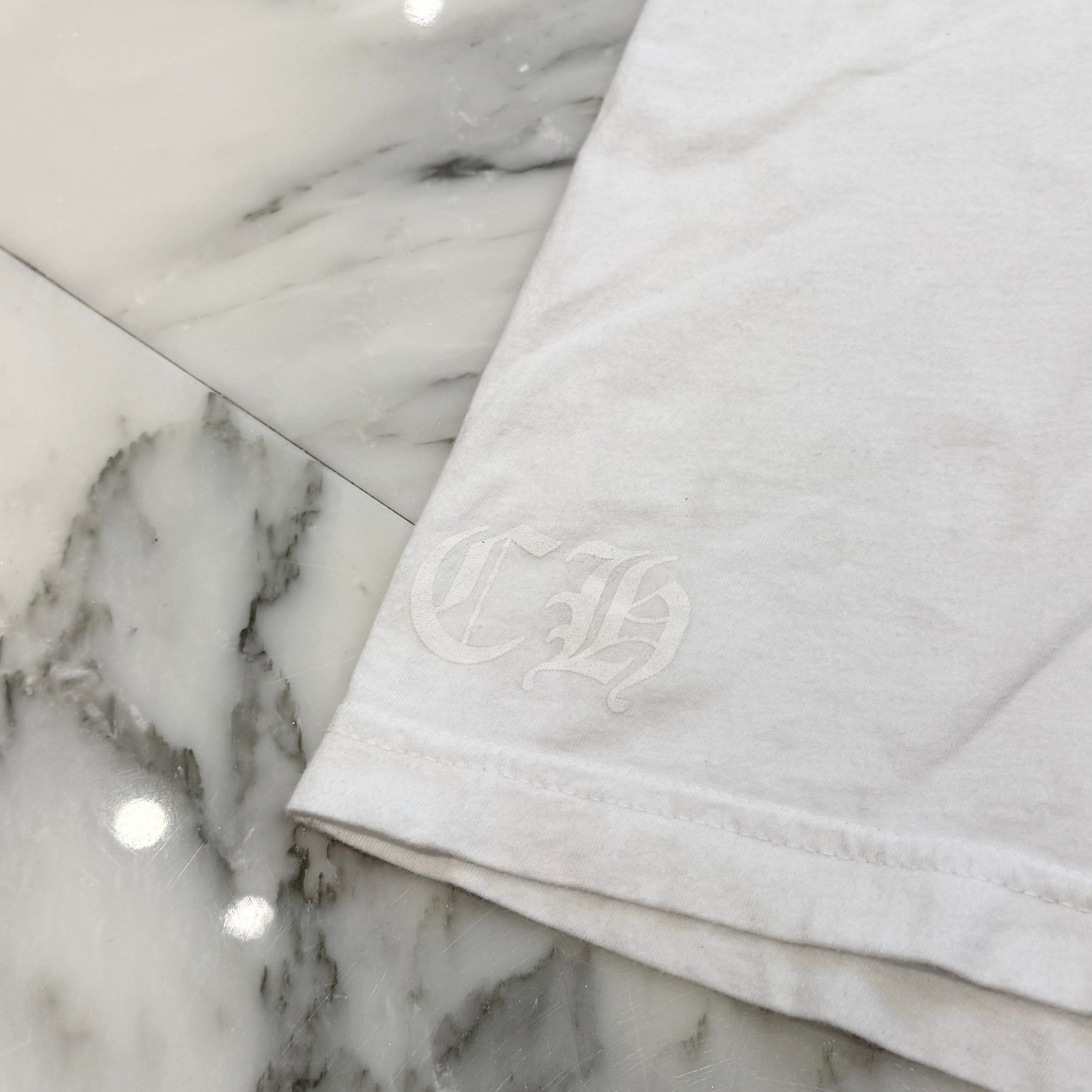 CHROME HEARTS Pink Made In Hollywood Vertical Logo Long Sleeve Tee Size L クロムハーツ ピンク メイドインハリウッド ヴァーティカルロゴ ロングスリーブTシャツ サイズL