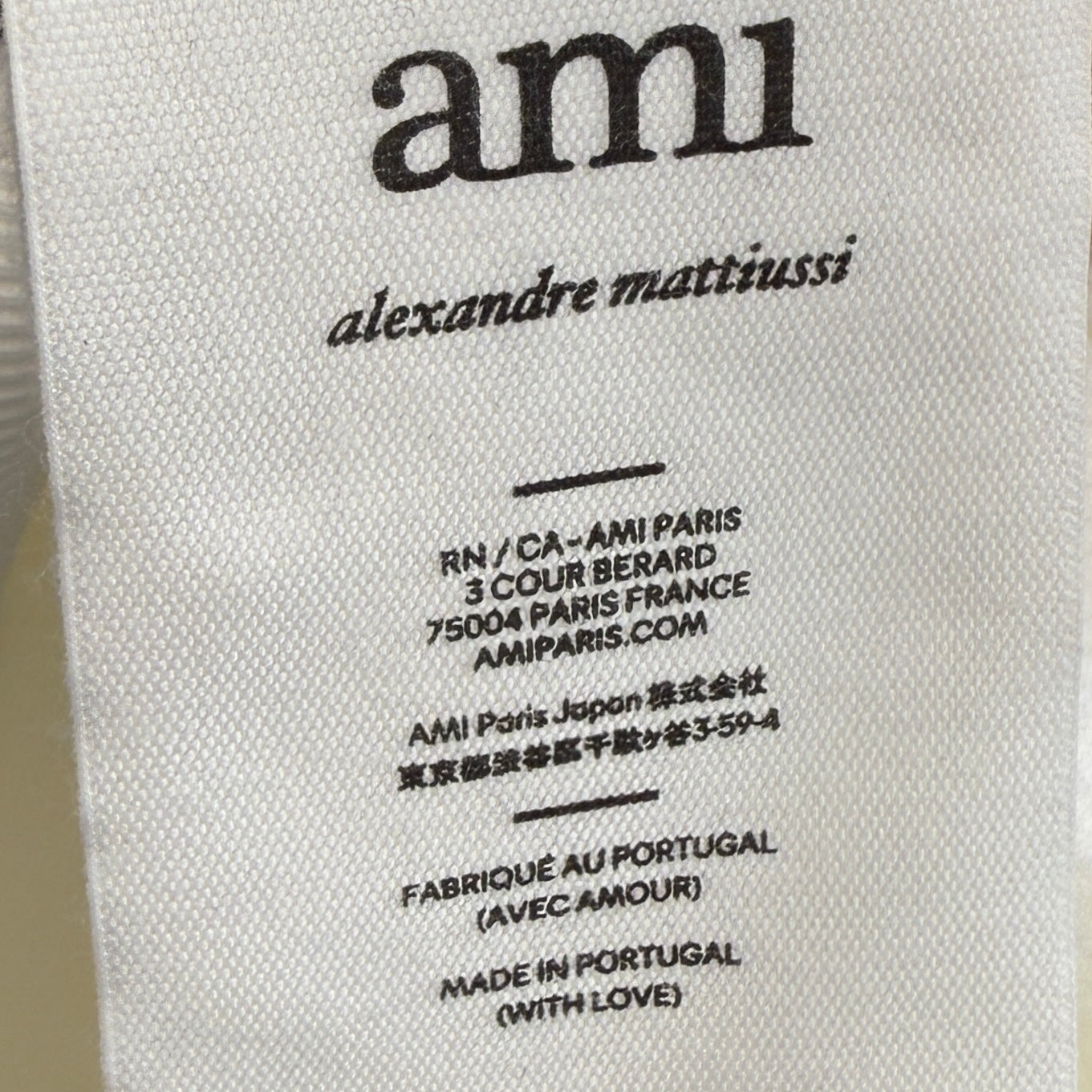 AMI PARIS × Kevin Lyons 2022SS AMI Hoodie E22USW298.749 Size N98/150 アミパリス × ケヴィン・ライオンズ アミ フーディー サイズN98/150